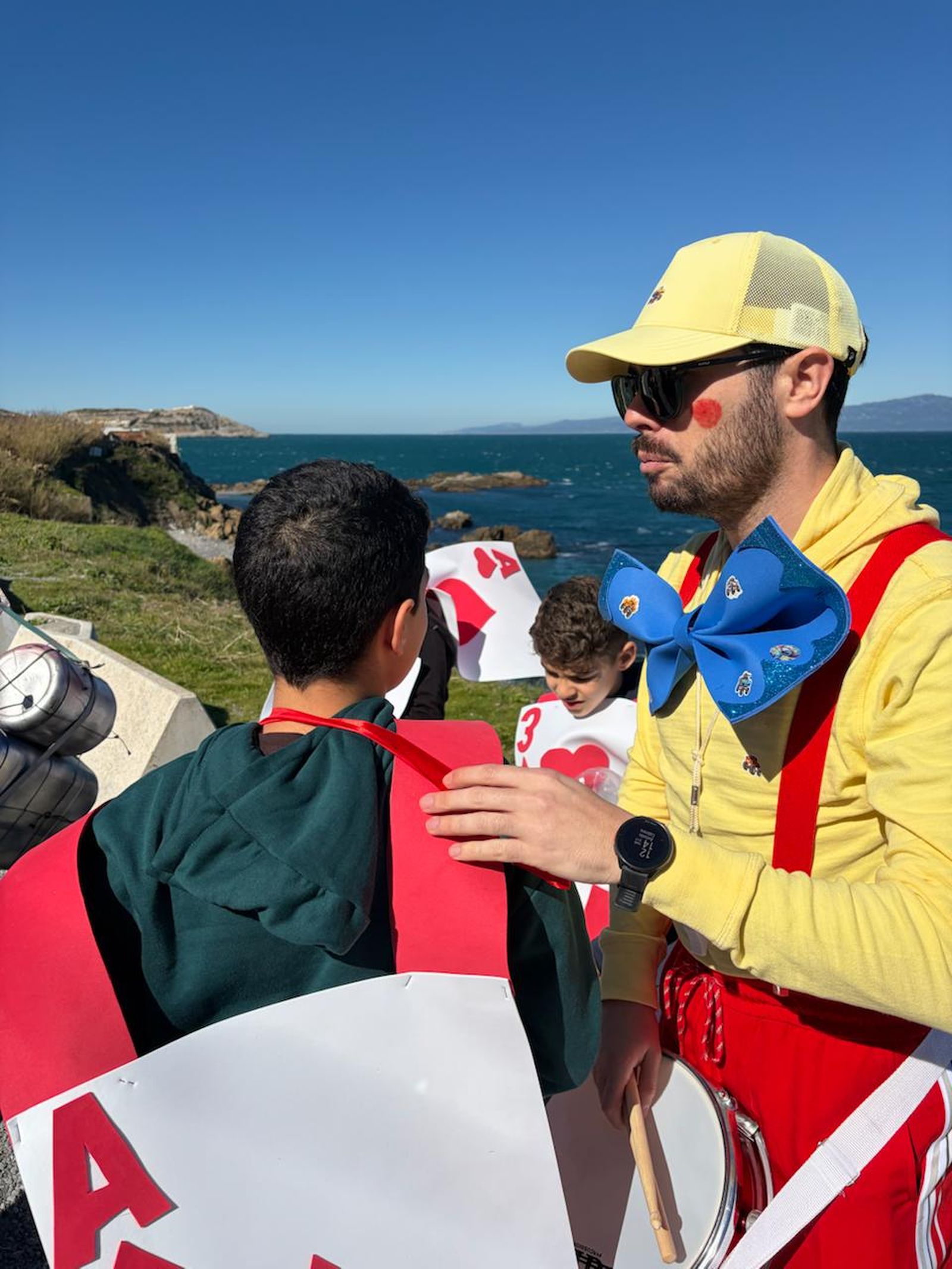 Así ha sido el desfile de carnaval por Benzú del 'Ruiz Picasso'