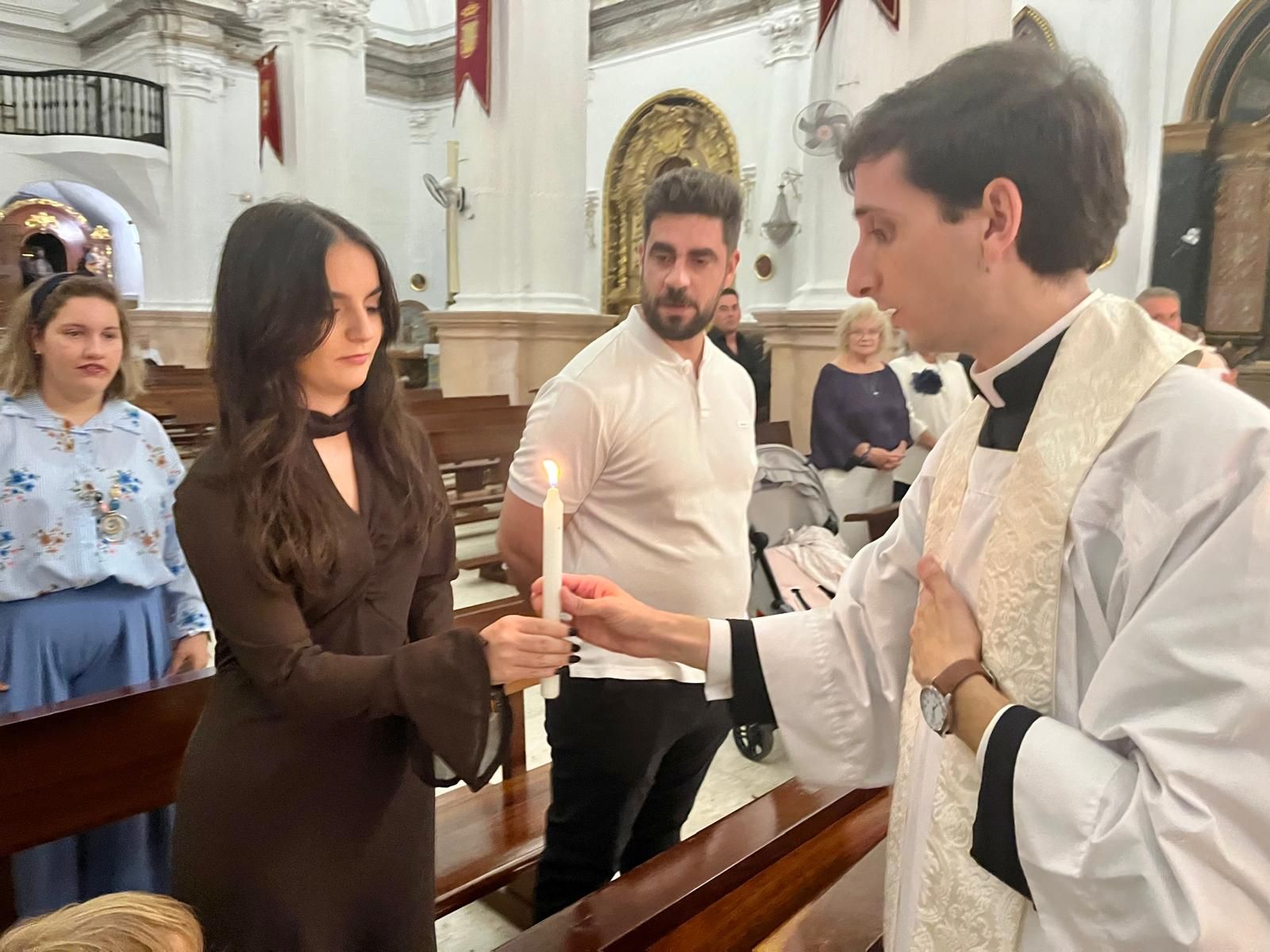Bautismo de Aron y Nerea en el Santuario