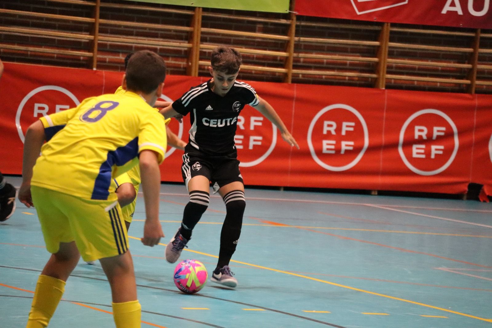 Jornada histórica para Ceuta en el Campeonato de España sub-12 de Fútbol Sala