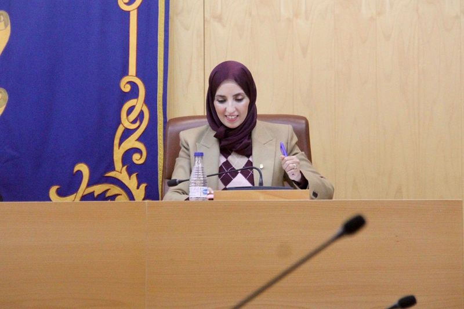 La actual vicepresidenta segunda de la Asamblea de Ceuta y líder del MDyC, Fatima Hamed./ FOTO MARIAM MOJTAR La actual vicepresidenta segunda de la Asamblea de Ceuta y líder del MDyC, Fatima Hamed./ FOTO MARIAM MOJTAR