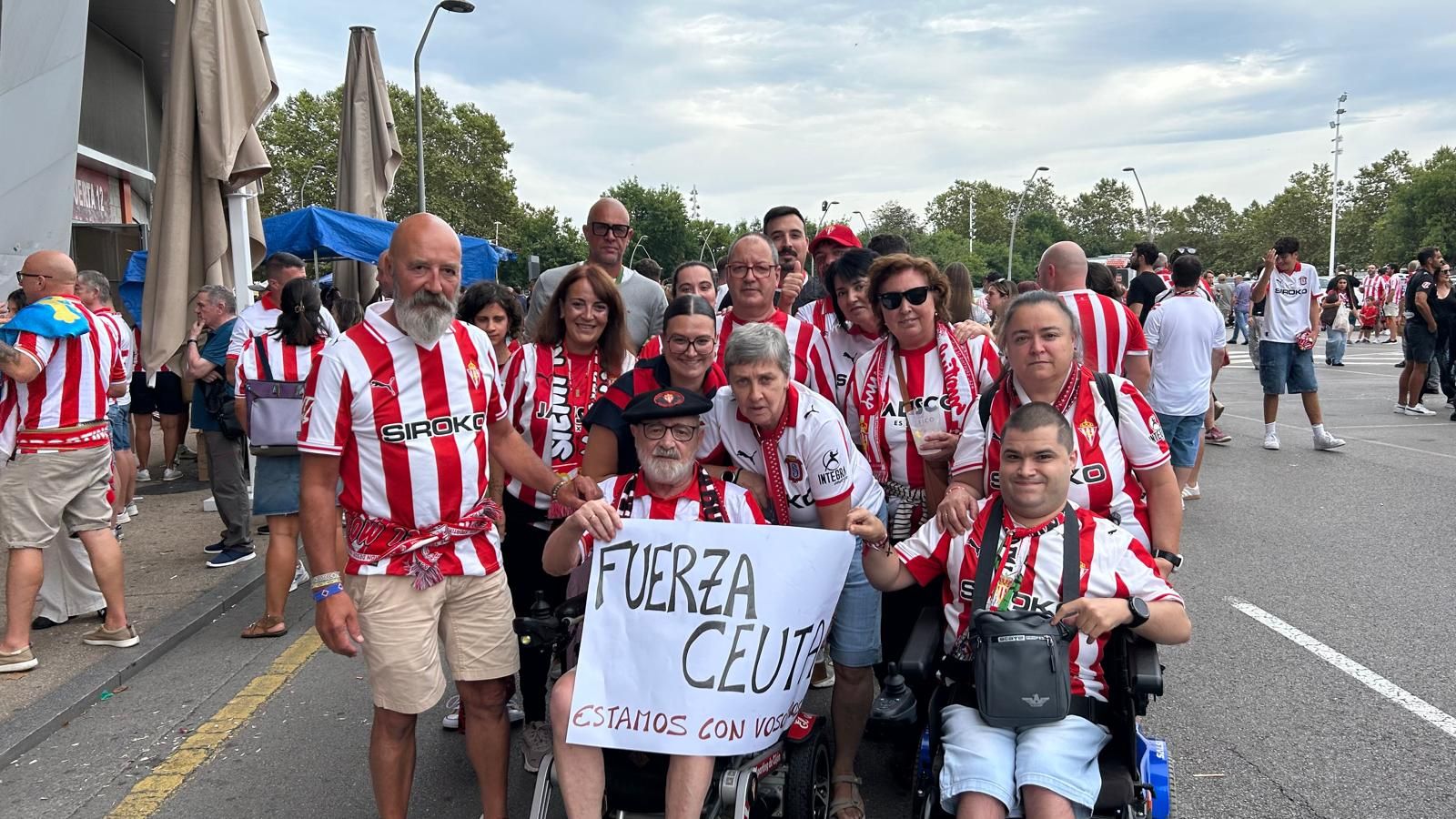 Afición del Sporting de Gijón