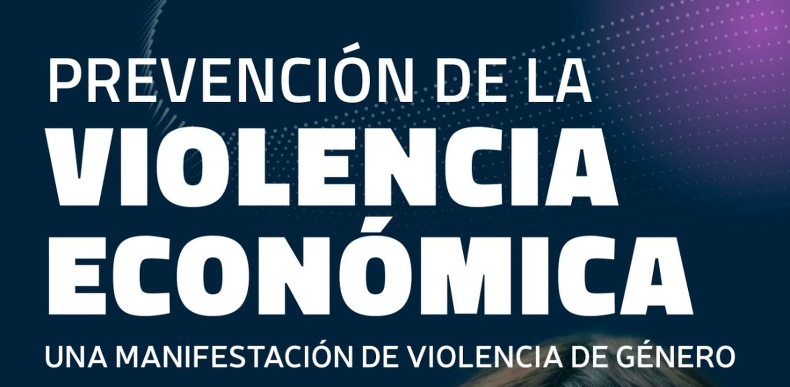Cartel de las jornadas sobre la violencia económica organizadas por CSIF