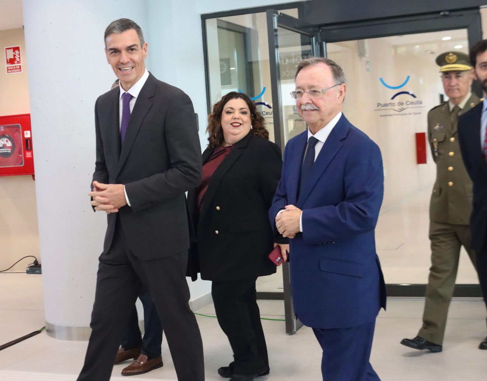 FOTOGALERÍA | Así fue la visita de Pedro Sánchez a Ceuta en la inauguración de la nueva Estación Marítima