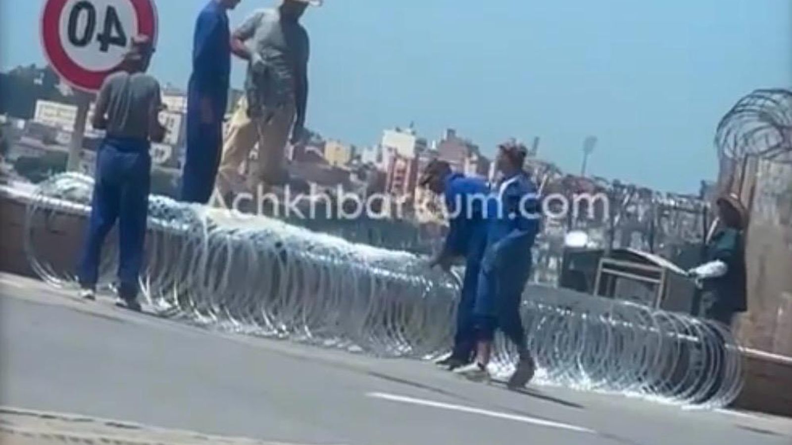 Refuerzo de seguridad en el perímetro fronterizo marroquí para evitar nuevas entradas masivas en Ceuta