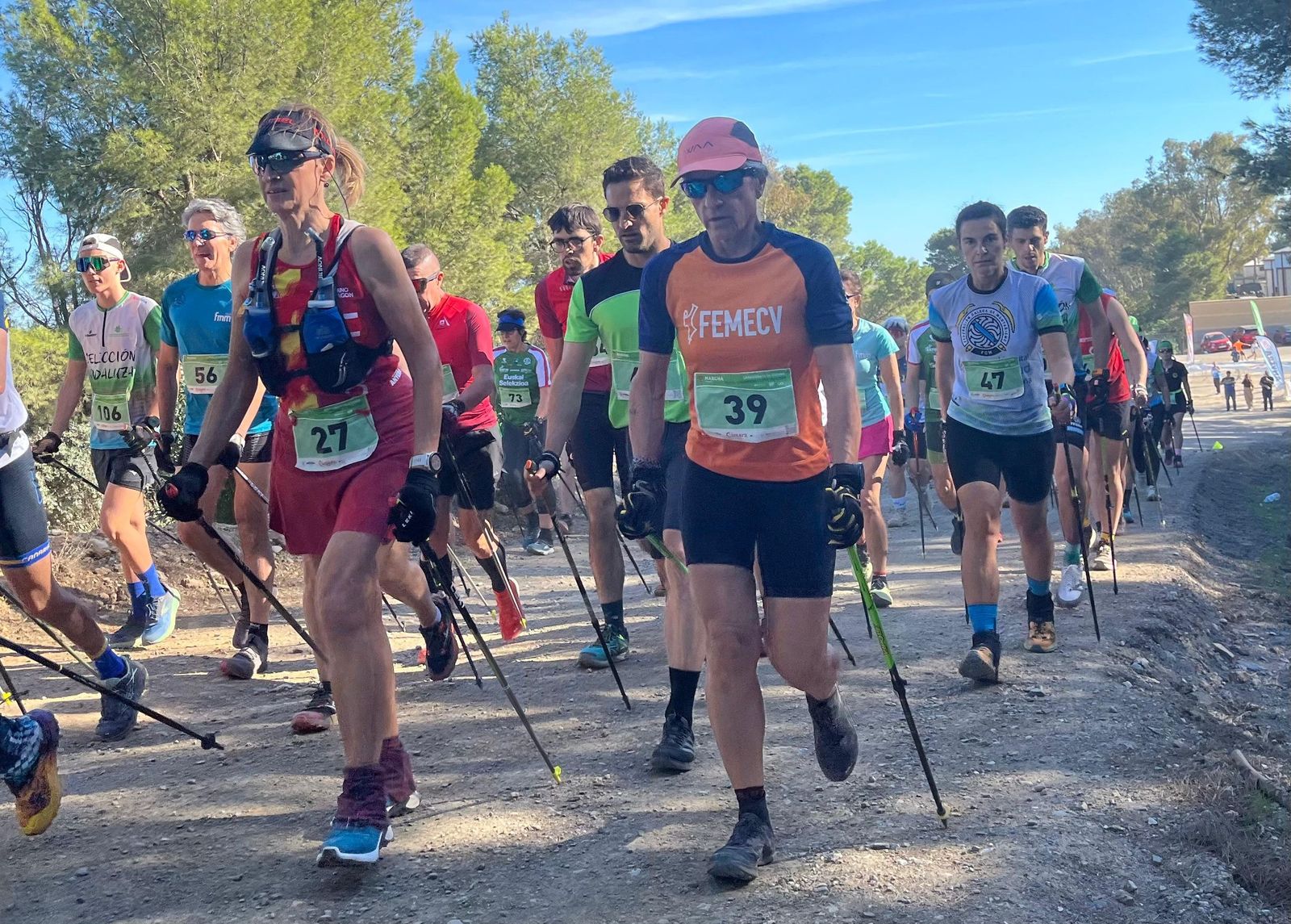 Ceuta acoge el Campeonato de España de Marcha Nórdica