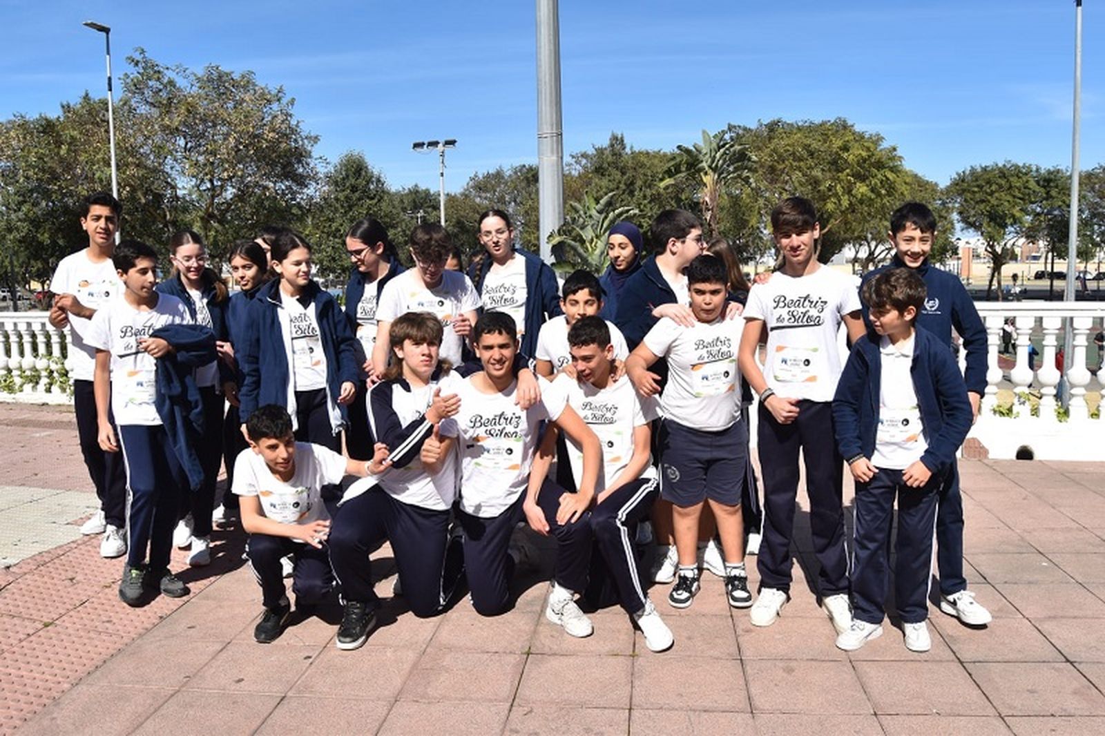 Alumnos del Beatriz de Silva participando en La Vuelta al Cole en una foto de archivo. / FOTO NICOL´S