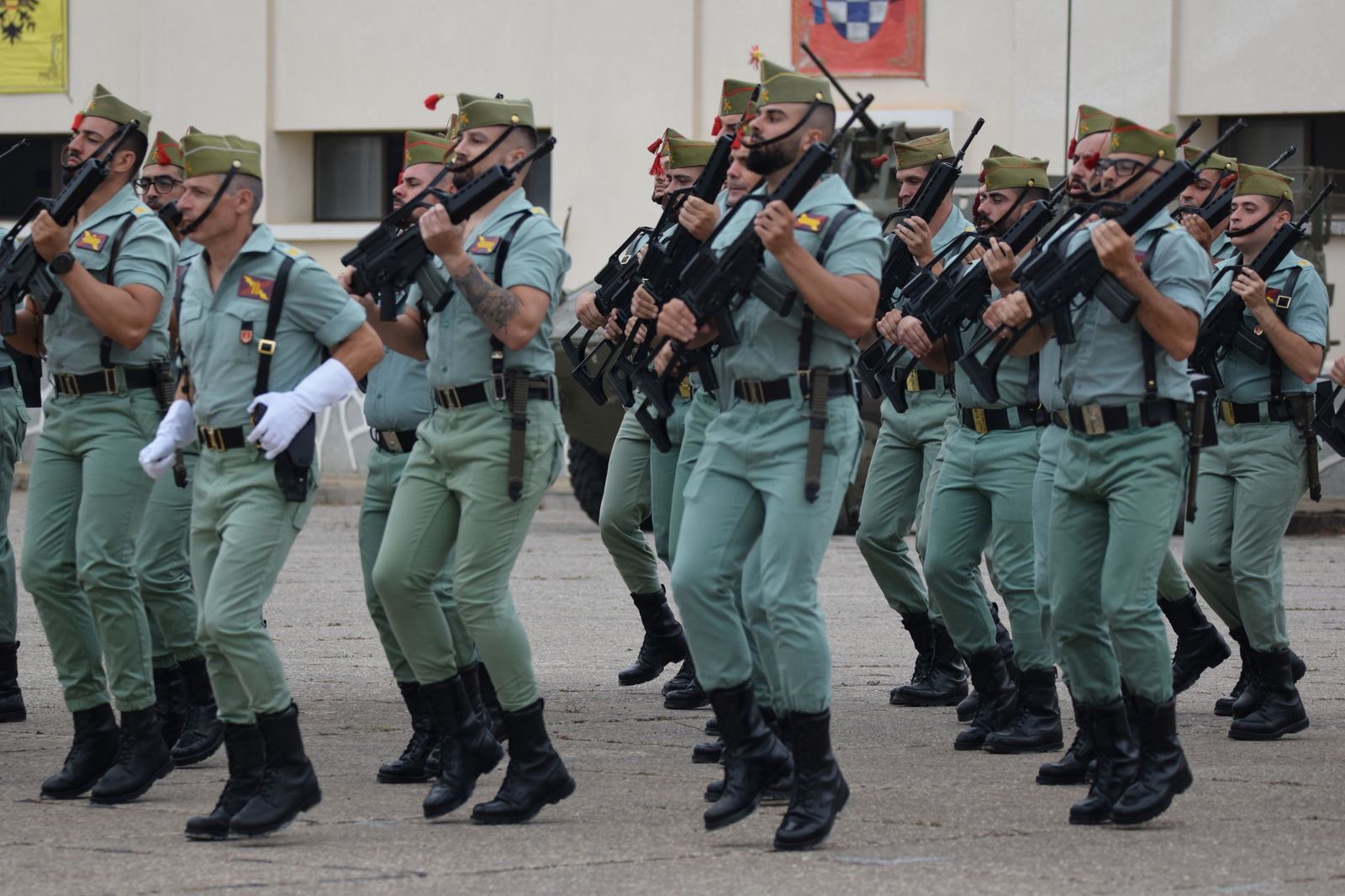 Brillante y marcial celebración del 105 Aniversario de la Legión