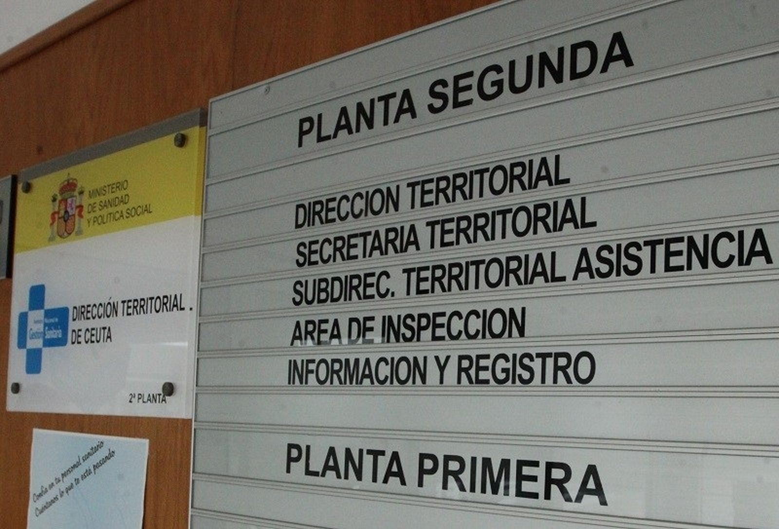 Sede de la Dirección Territorial del INGESA en Ceuta, en el Centro de Salud Otero