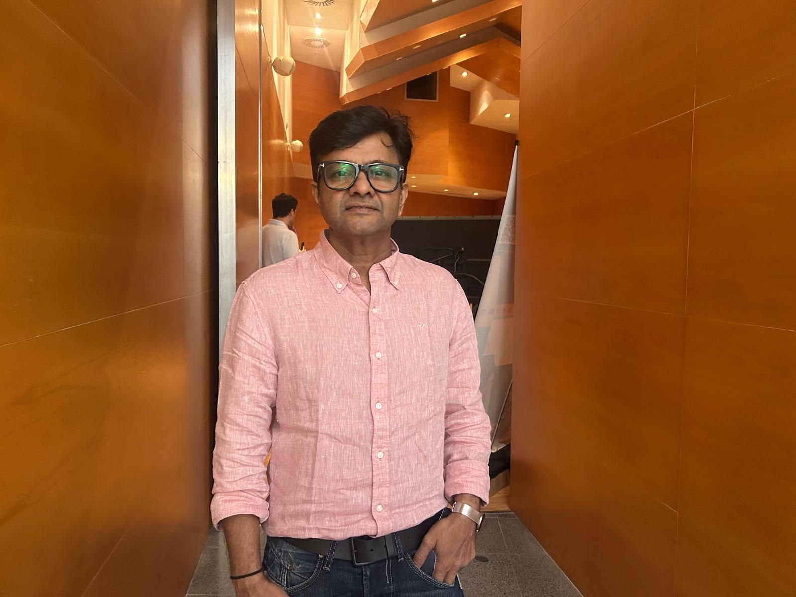 Hetal Gandhi, CEO de la empresa de servicios tecnológicos Xtreme Thoughts, durante las jornadas técnicas de empresarios de La India en Ceuta