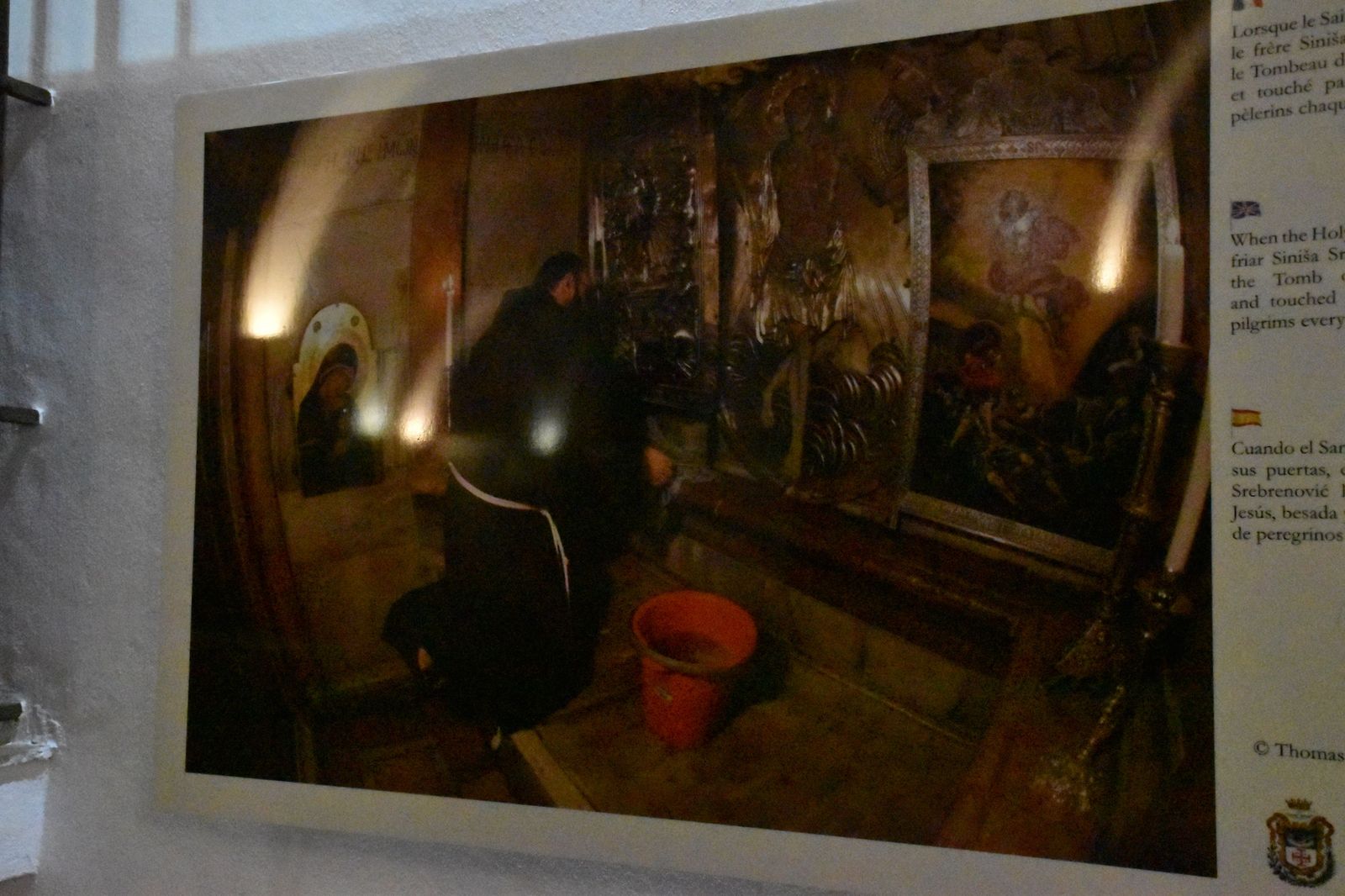 Un trocito de Jerusalén en el nuevo Claustro de San Antonio