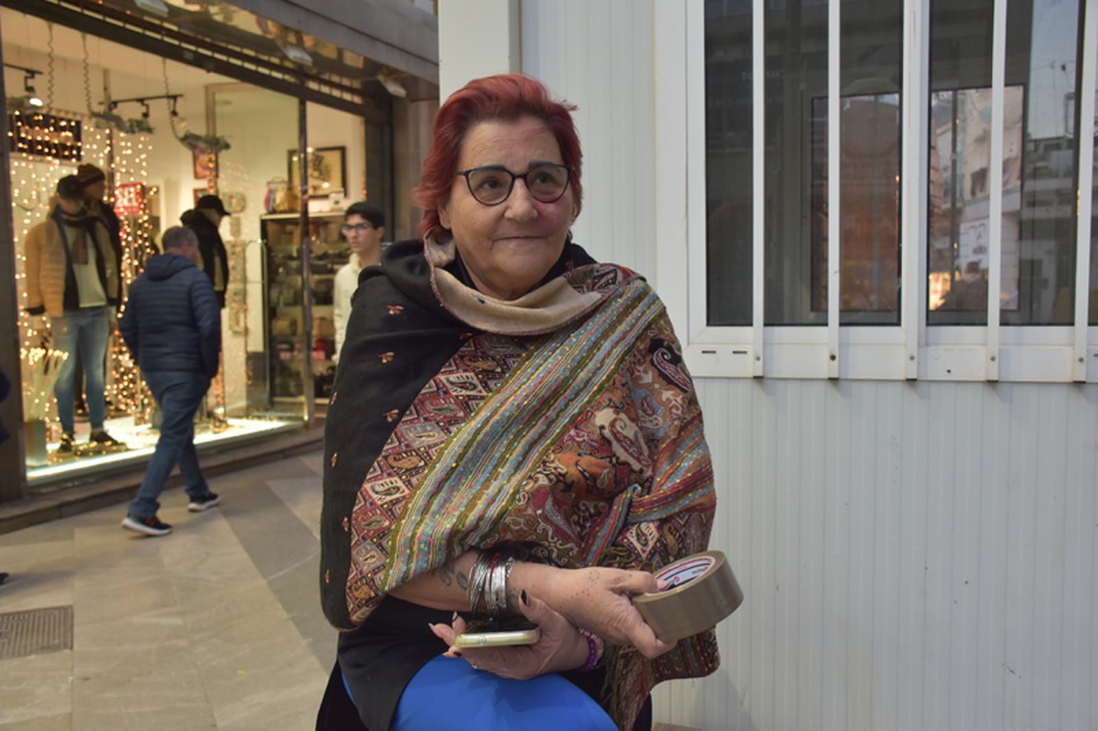 María Jesús (62 años) ya ha encontrado alternativa habitacional, en los pisos para personas mayores de Padre Feijóo. / FOTO G.S.