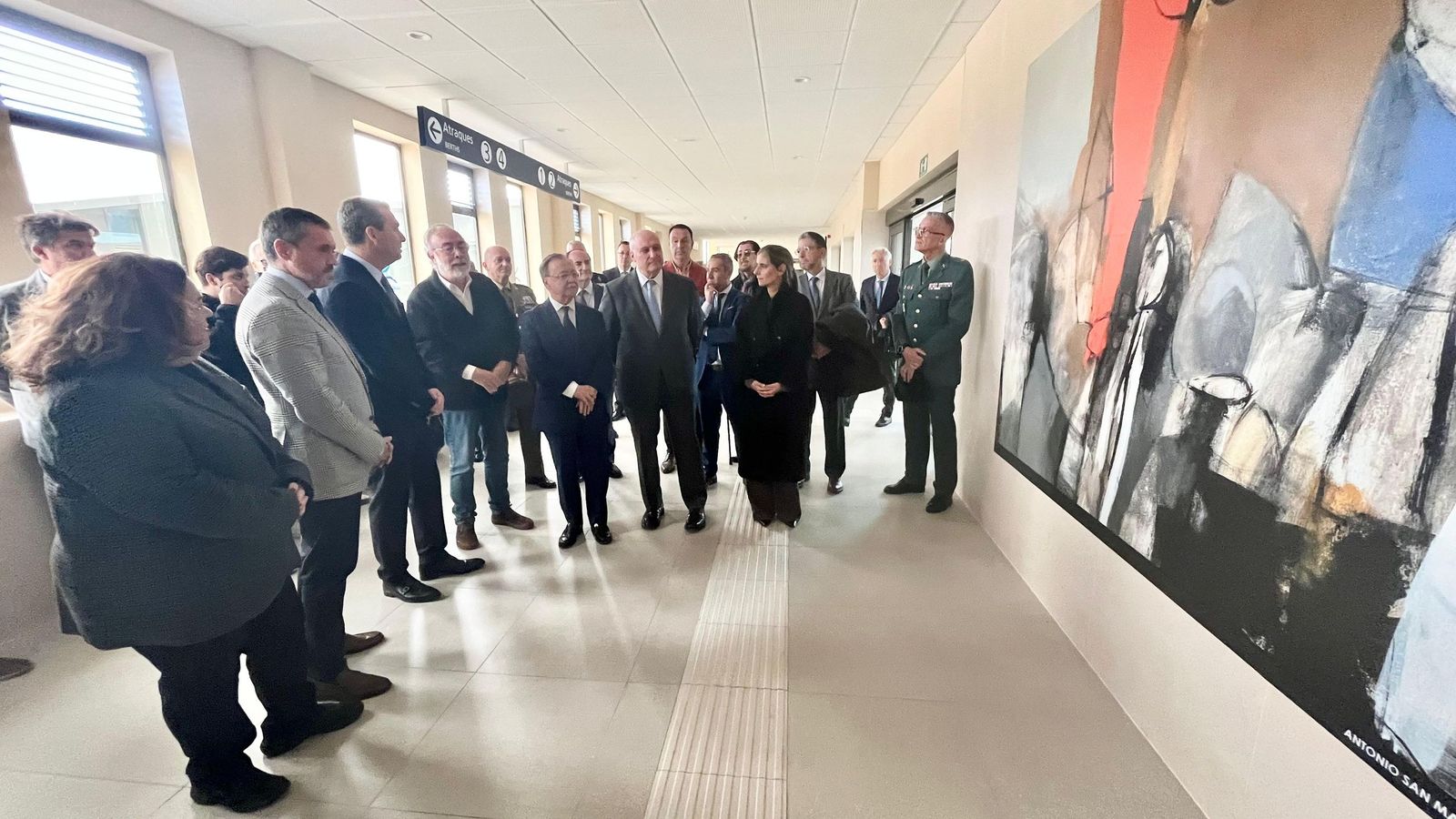 Visita por las nuevas instalaciones de la Estación Marítima