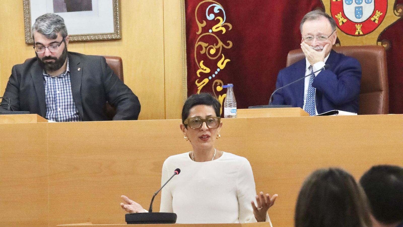 La consejera Kissy Chandiramani, este viernes en el Pleno de Presupuestos 2026