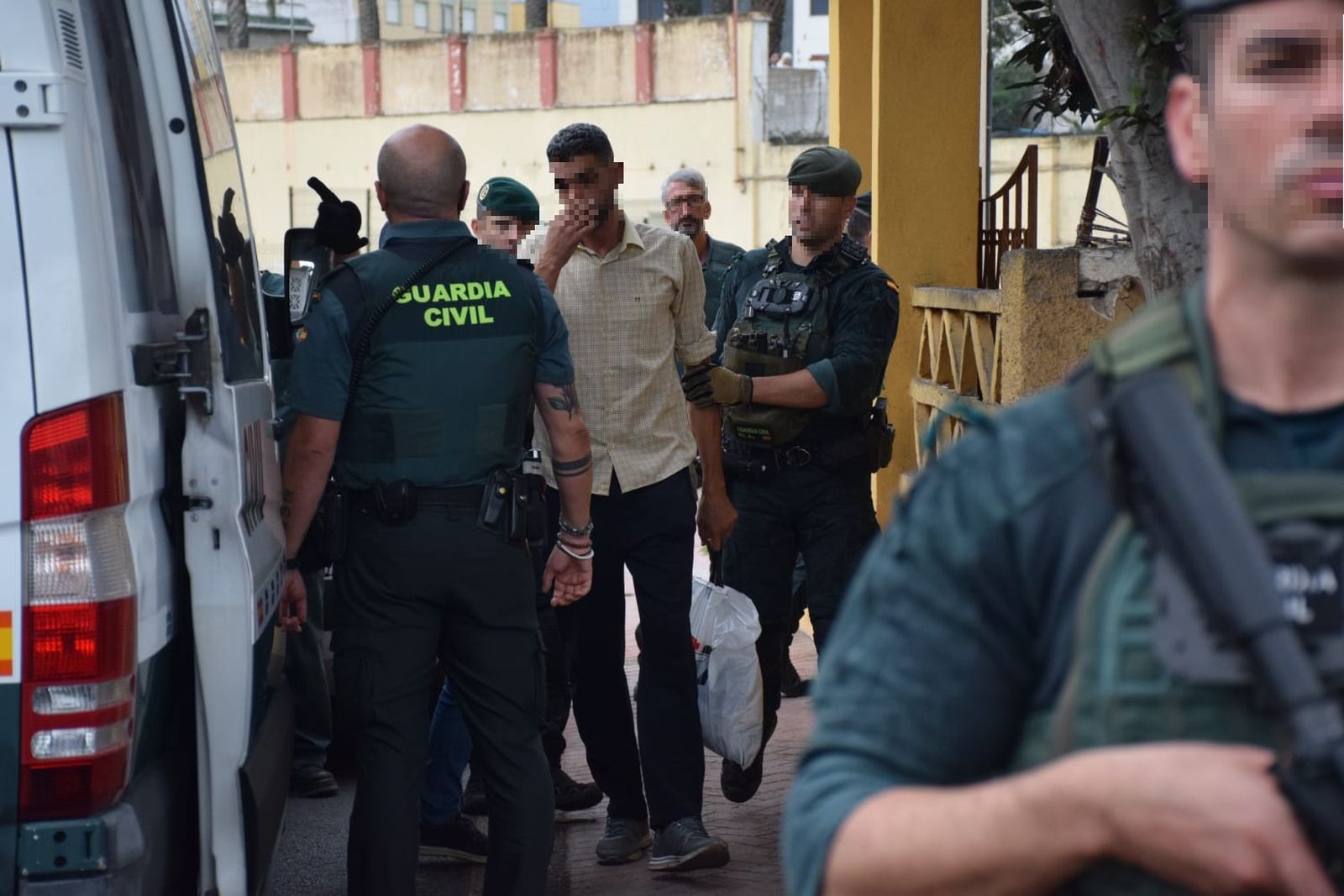 Así fue el operativo de la Guardia Civil contra el tráfico de migrantes que se saldó con 5 detenidos