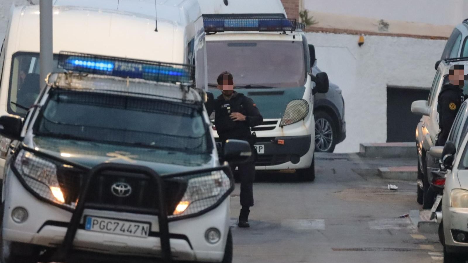 La Guardia Civil realizó varios registros domiciliarios en Cortadura del Valle