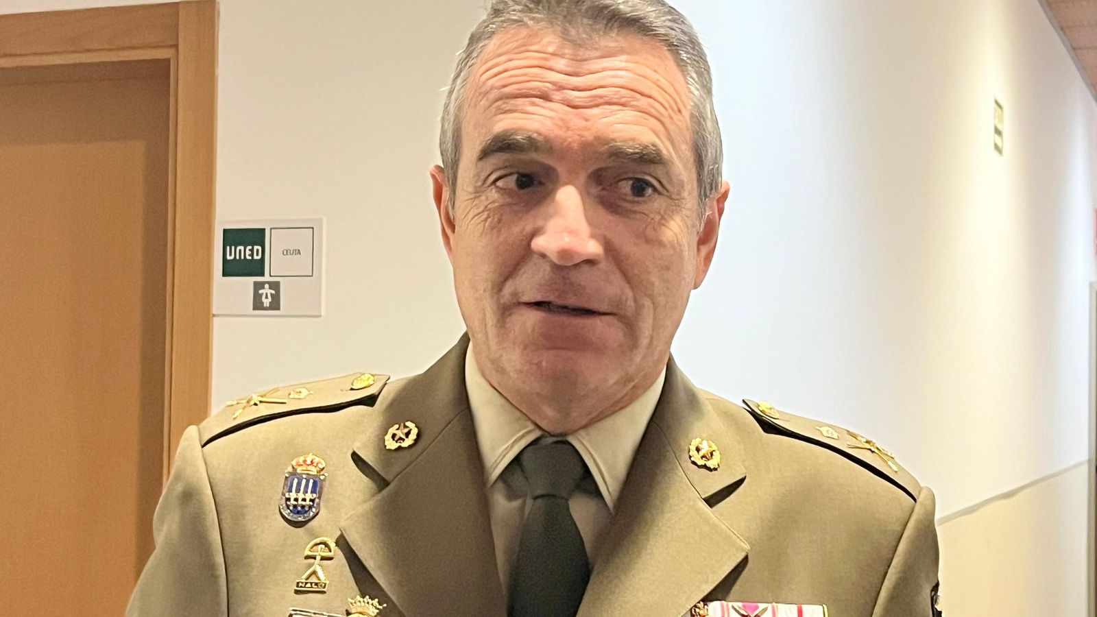 El teniente general Javier Bertolaza