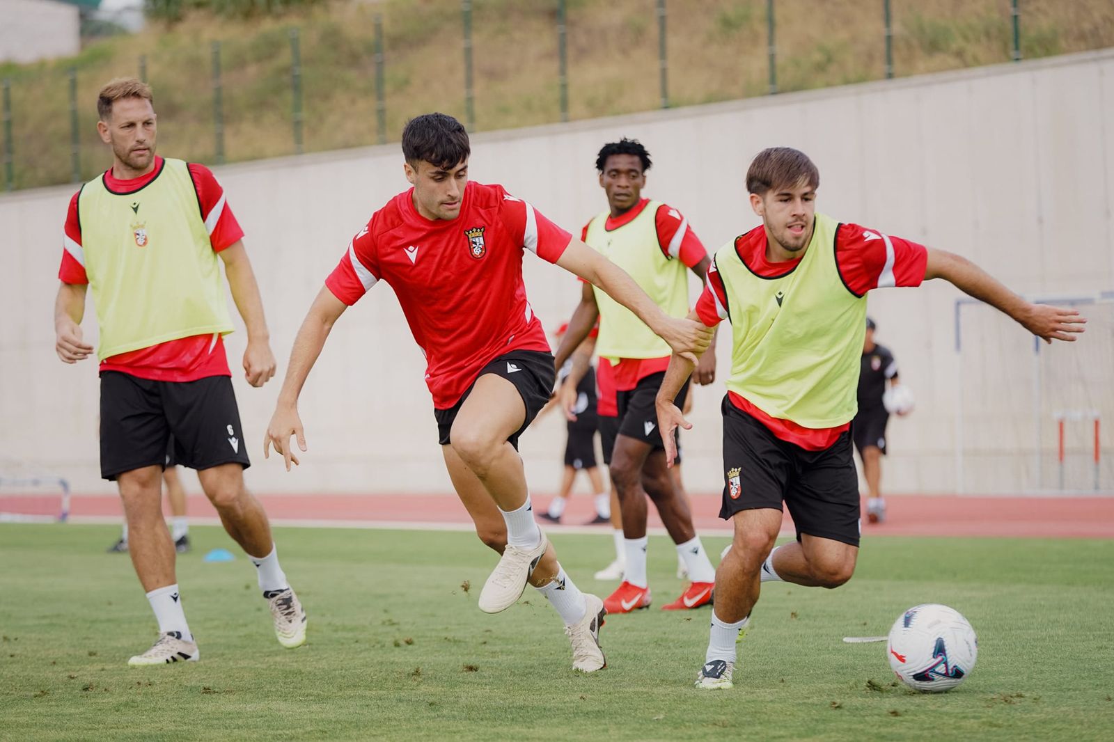Entrenamiento de la AD Ceuta
