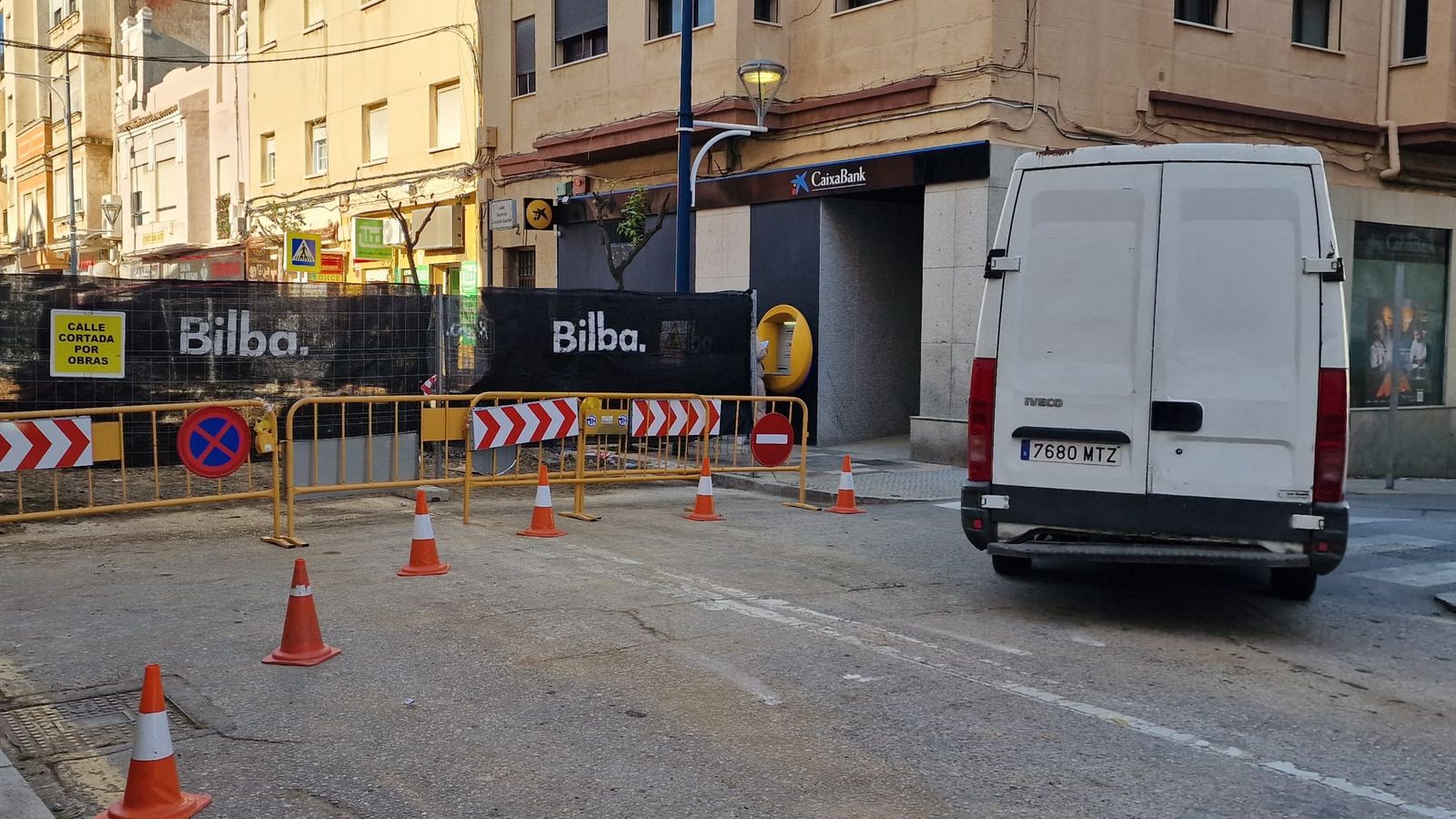Desvío al tráfico rodado por plaza Nicaragua