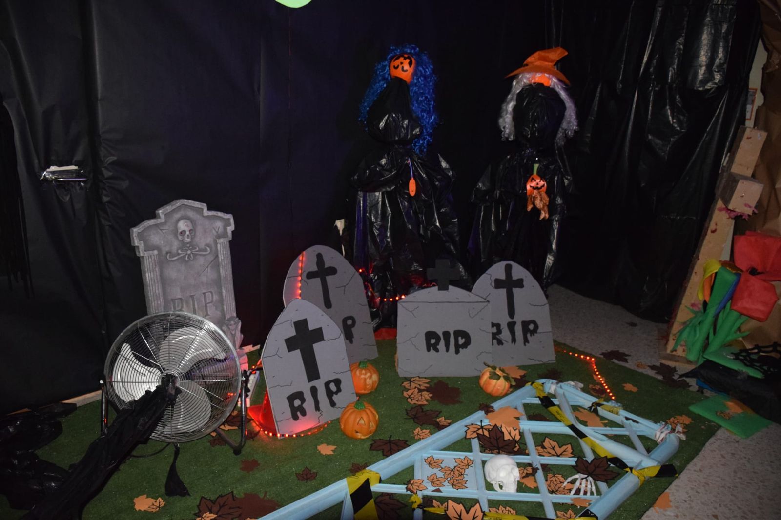 FOTOGALERÍA | Un espectacular pasaje del terror en el CEIP Mare Nostrum de Ceuta