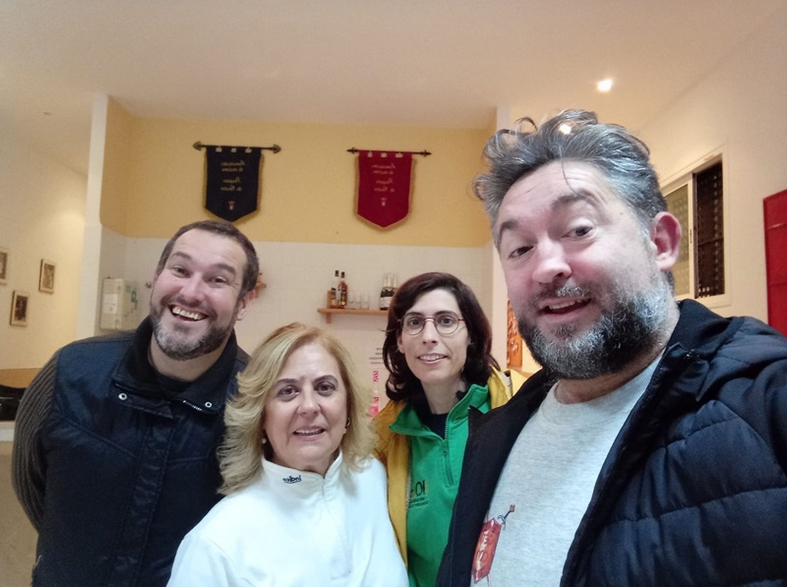 De izquierda a derecha: Iván Alejandro Martín, Montse Taboada, Inés Coca y César Martín. / FOTO CEDIDA