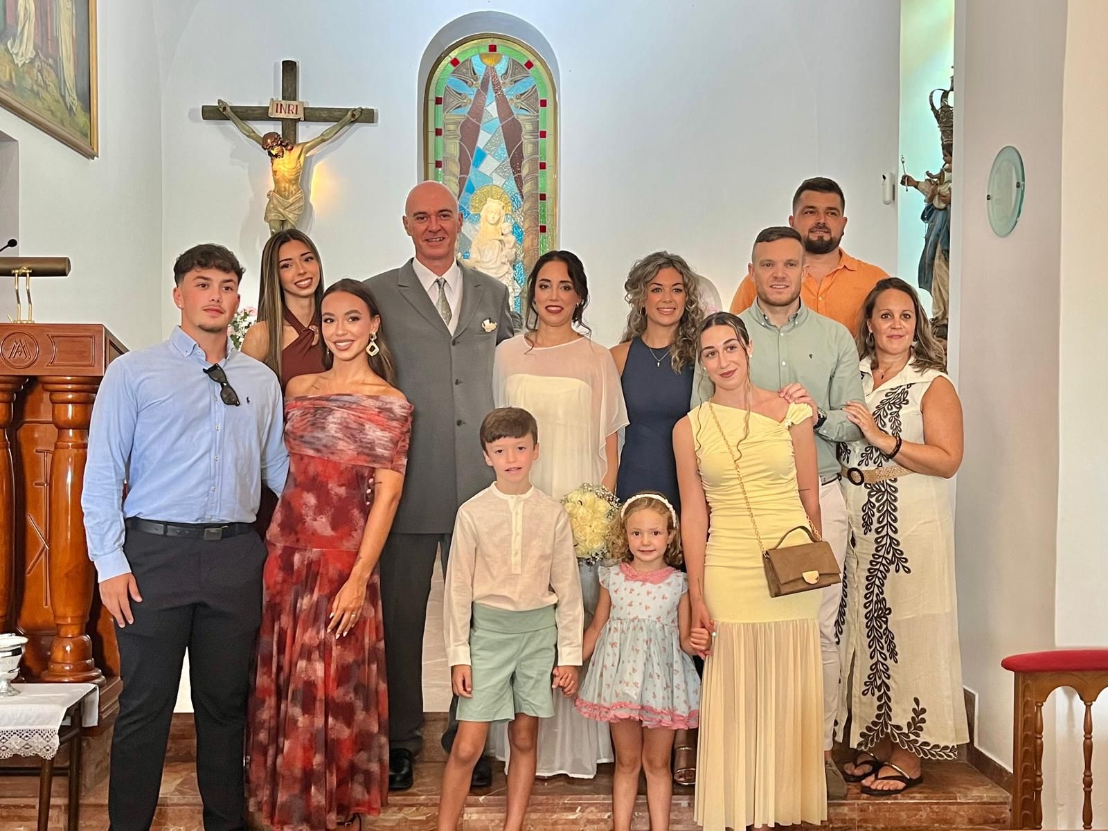 Boda de plata en el Valle entre José Antonio y María del Mar