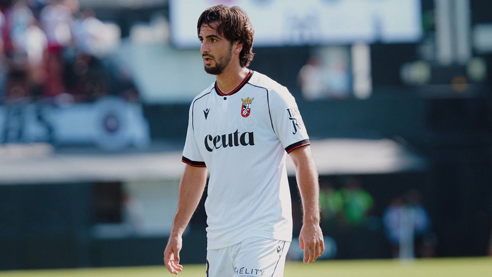 Sevikyan, durante el partido ante el Real Valladolid