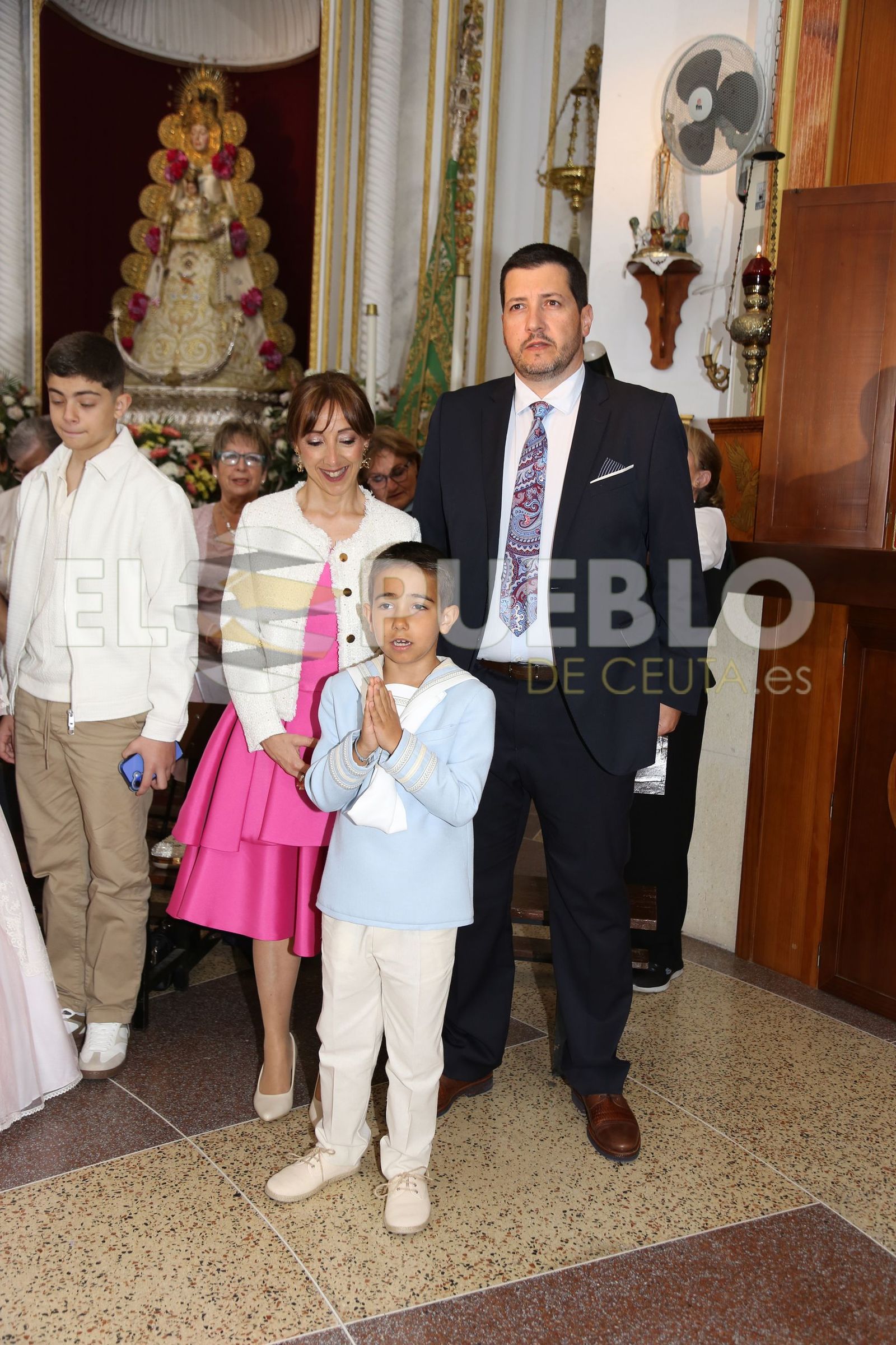 Comuniones en la Parroquia de Santa Teresa