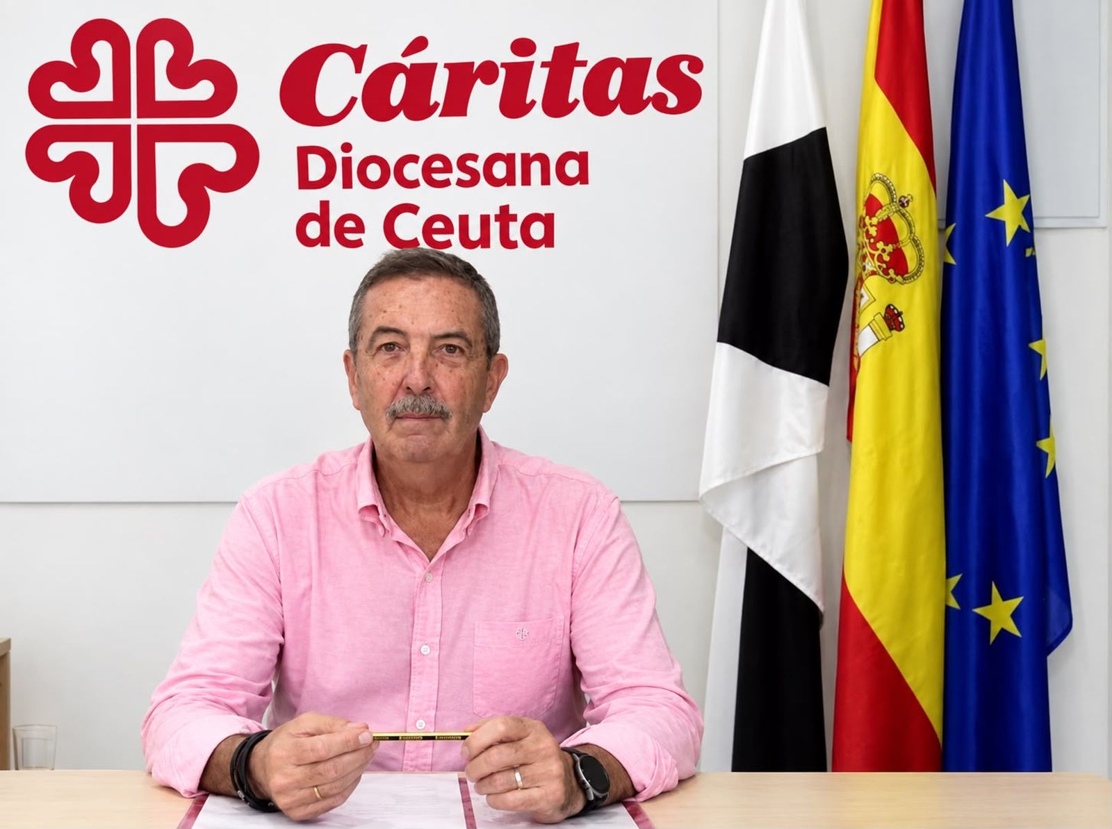 Fernando Sotomayor, director de Cáritas Ceuta