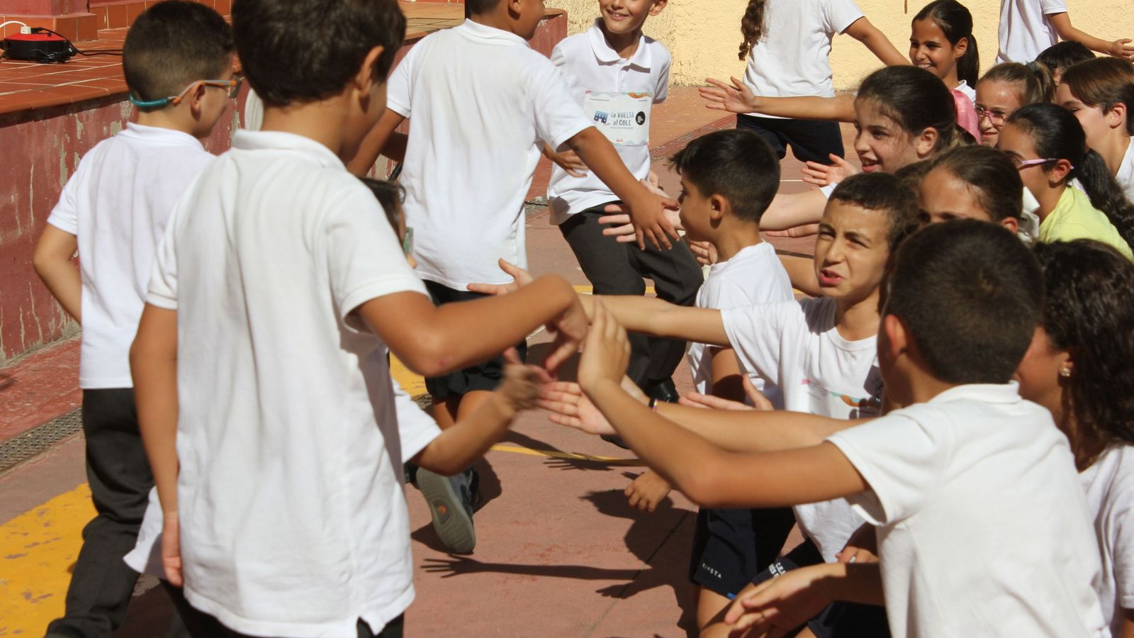 Carrera benéfica en el Andrés Manjón. Carrera benéfica en el Andrés Manjón.