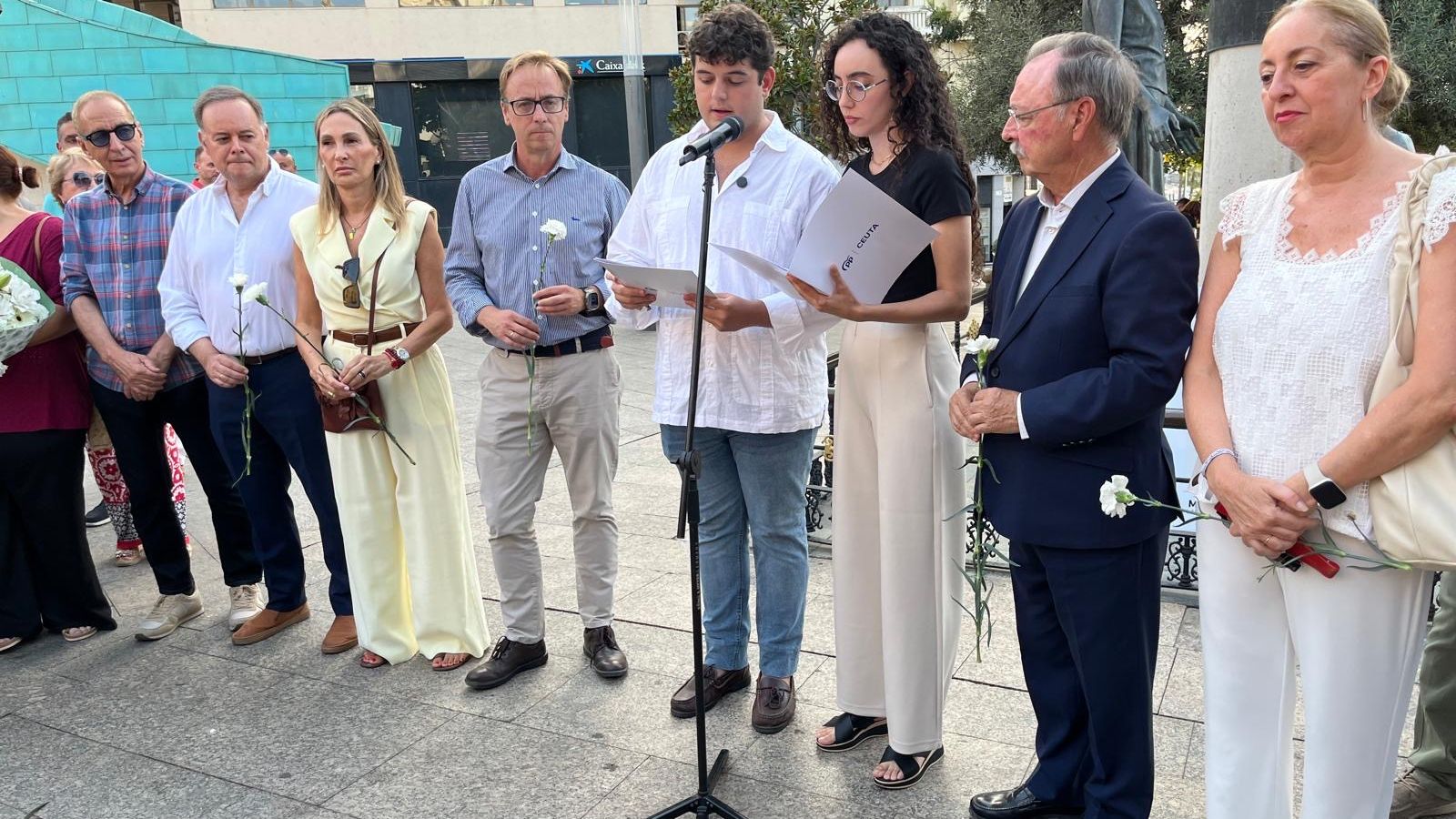 Homenaje del PP a las víctimas del terrorismo con motivo del 29 aniversario del asesinato de Miguel Ángel Blanco