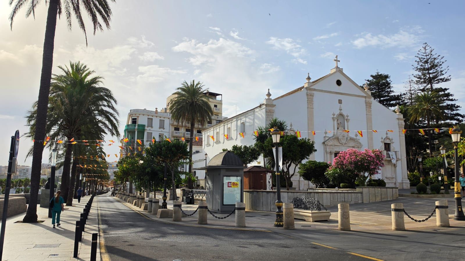 Ceuta se engalana para recibir a la Virgen del Carmen