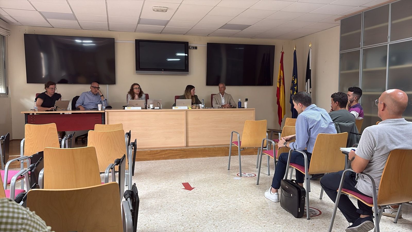Imagen del encuentro cedida por la Delegación del Gobierno