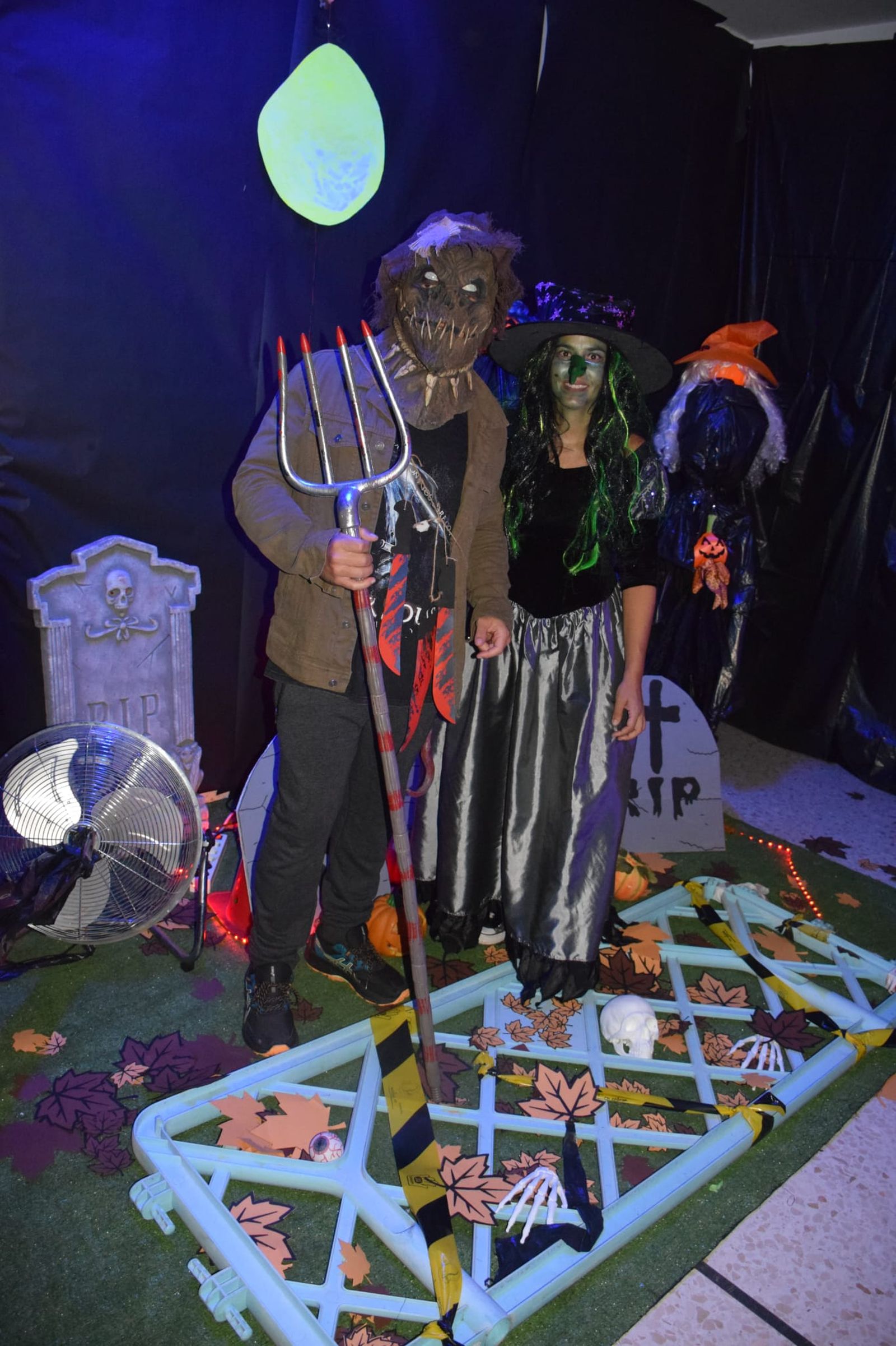 FOTOGALERÍA | Un espectacular pasaje del terror en el CEIP Mare Nostrum de Ceuta