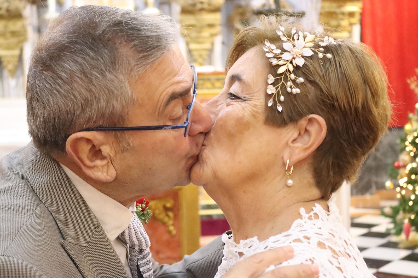 Agustín y Mari Carmen renuevan su compromiso matrimonial
