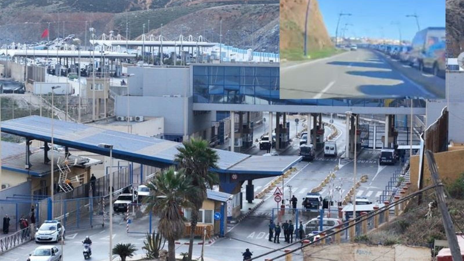 Frontera  de El Tarajal