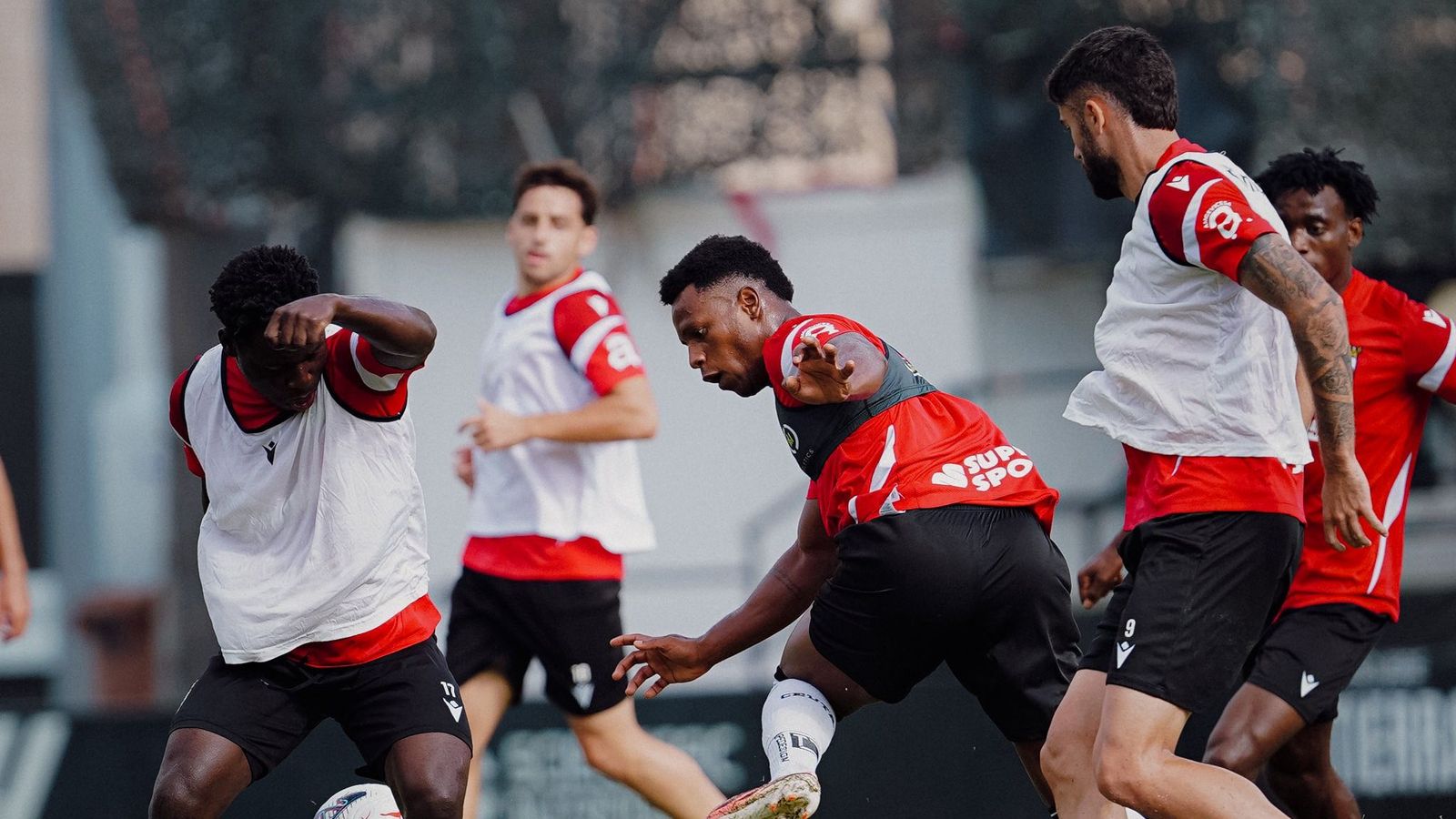 Intensidad total en el entrenamiento del Ceuta