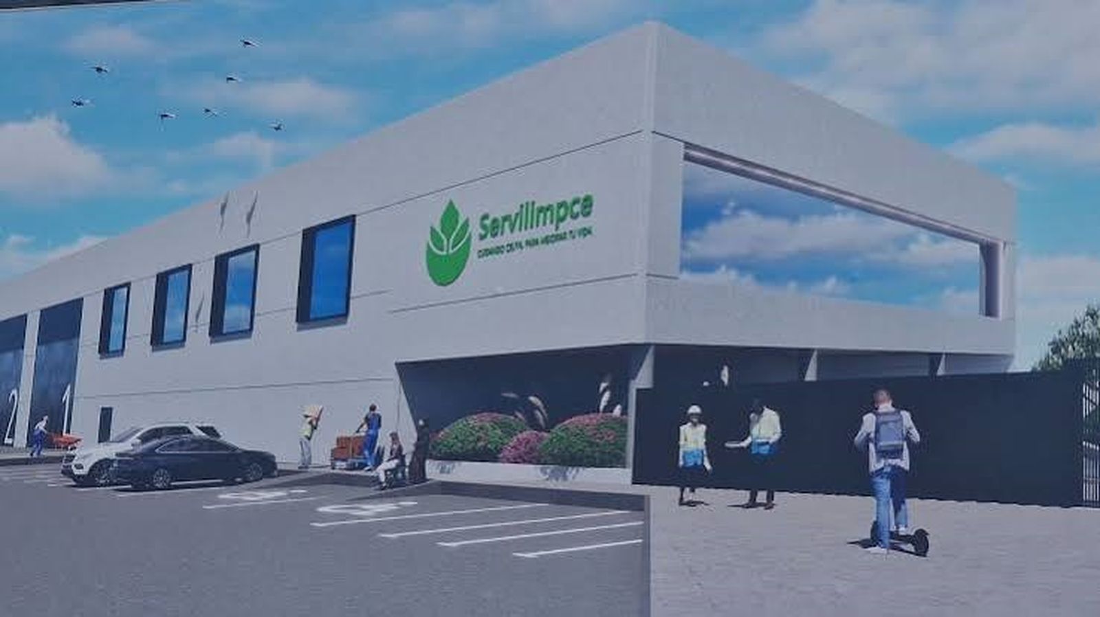 La nueva base de Servilimpce espera estar en funcnionamiento en el mes de diciembre