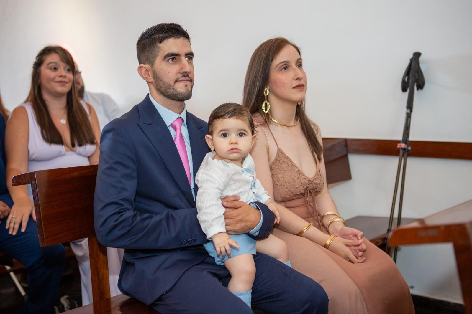 Bautizo de Julen y Gael en la Iglesia de Nuestra  Señora del  Valle
