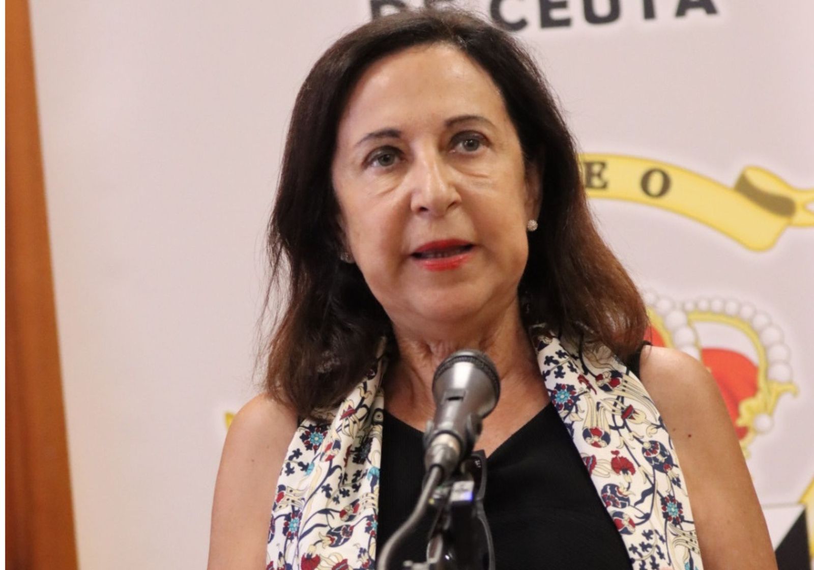 Margarita Robles este martes en Ceuta.