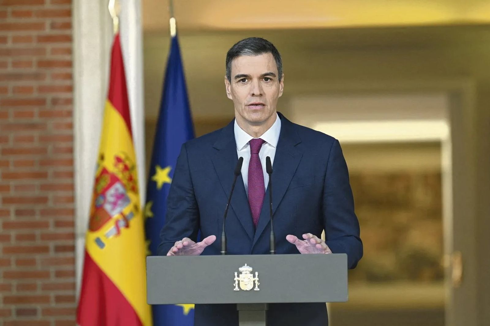 Pedro Sánchez, presidente del Gobierno.