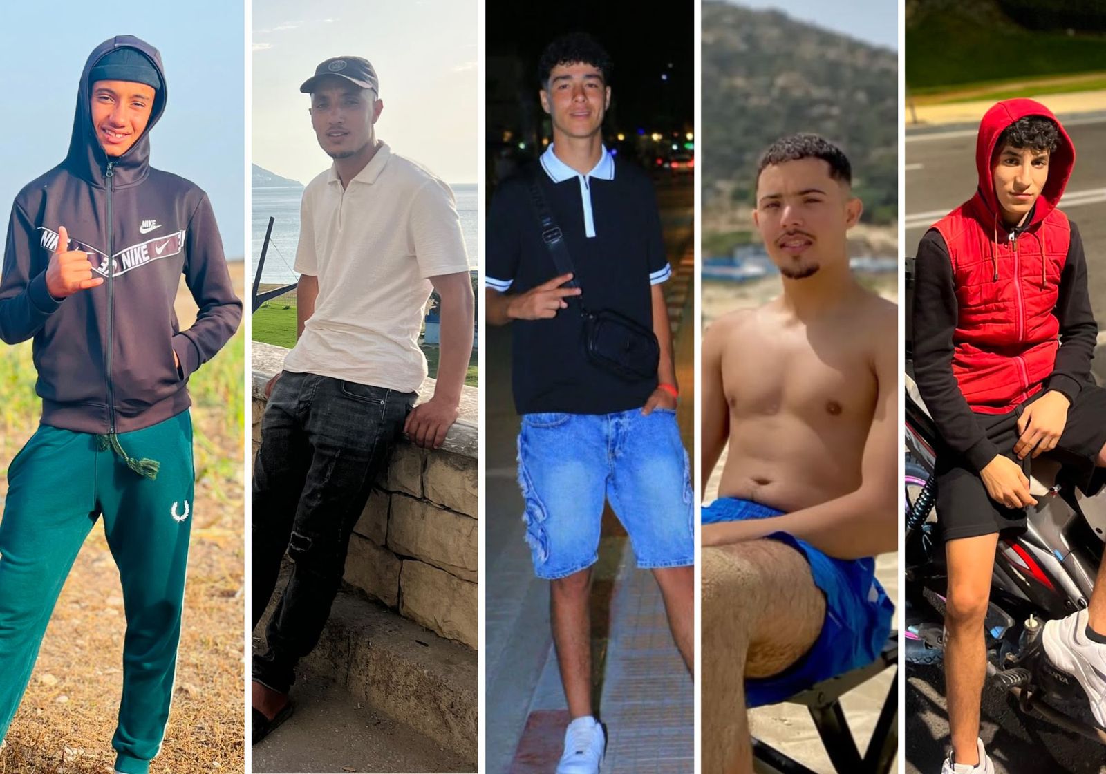 Los cinco jóvenes desaparecidos en intentos de cruce a nado este fin de semana
