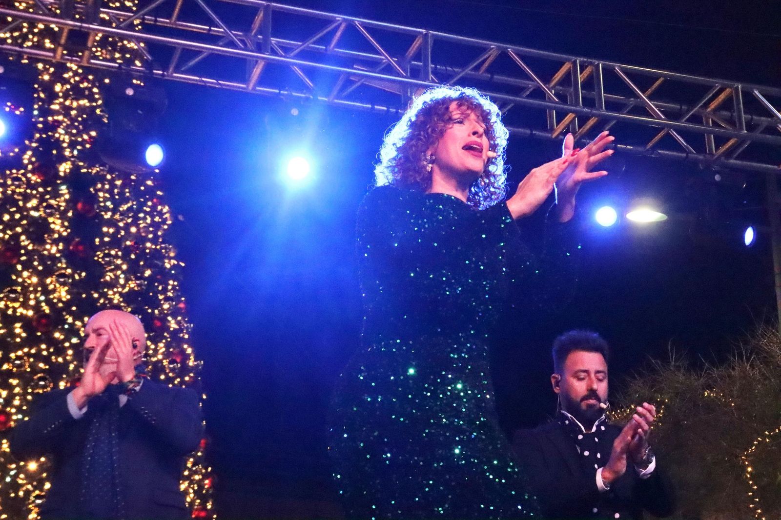 Concierto de Raya Real para la noche del encendido de las luces de Navidad