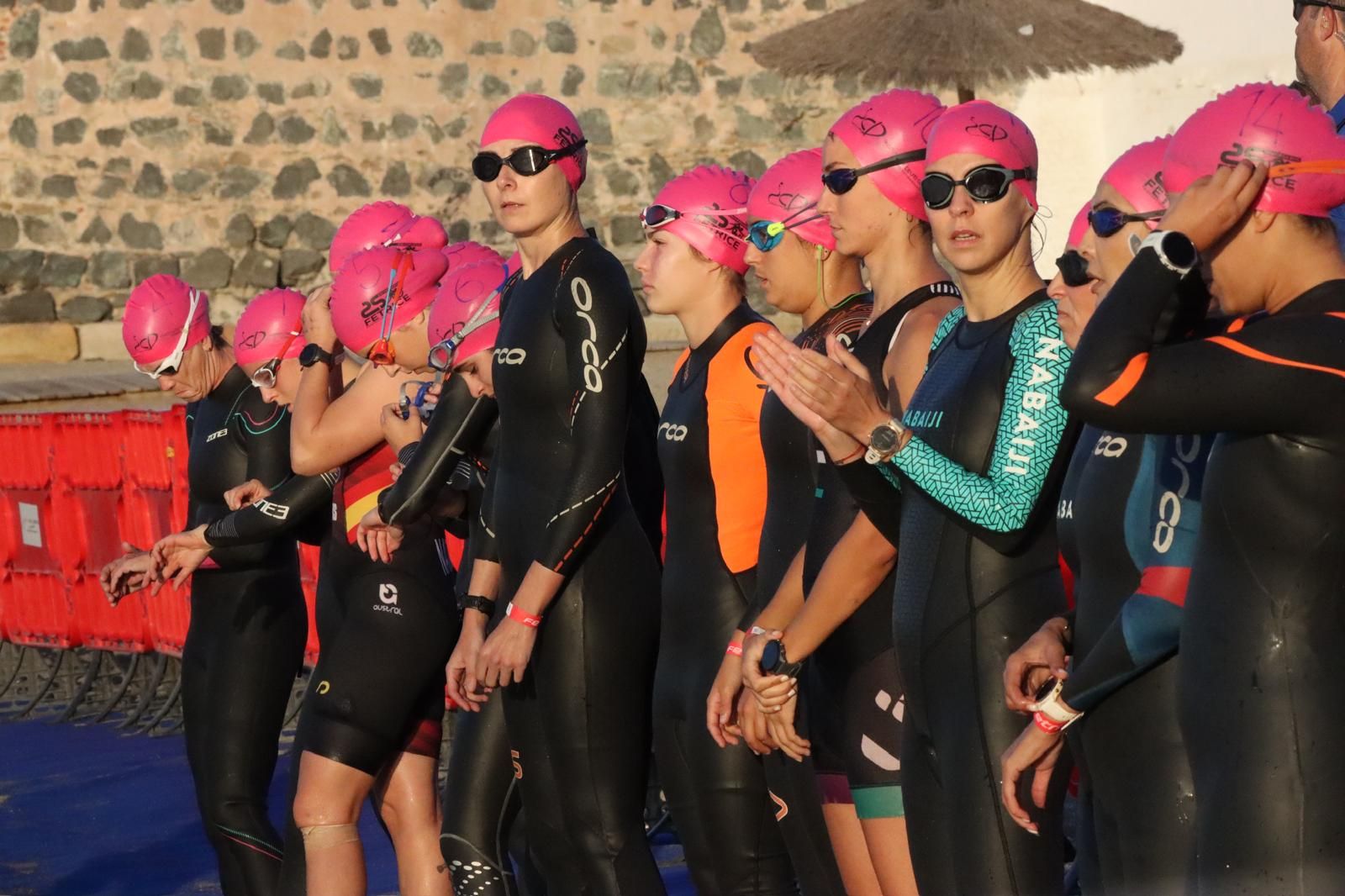 Se inicia el campeonato autonómico de triatlón 'Ciudad de Ceuta'