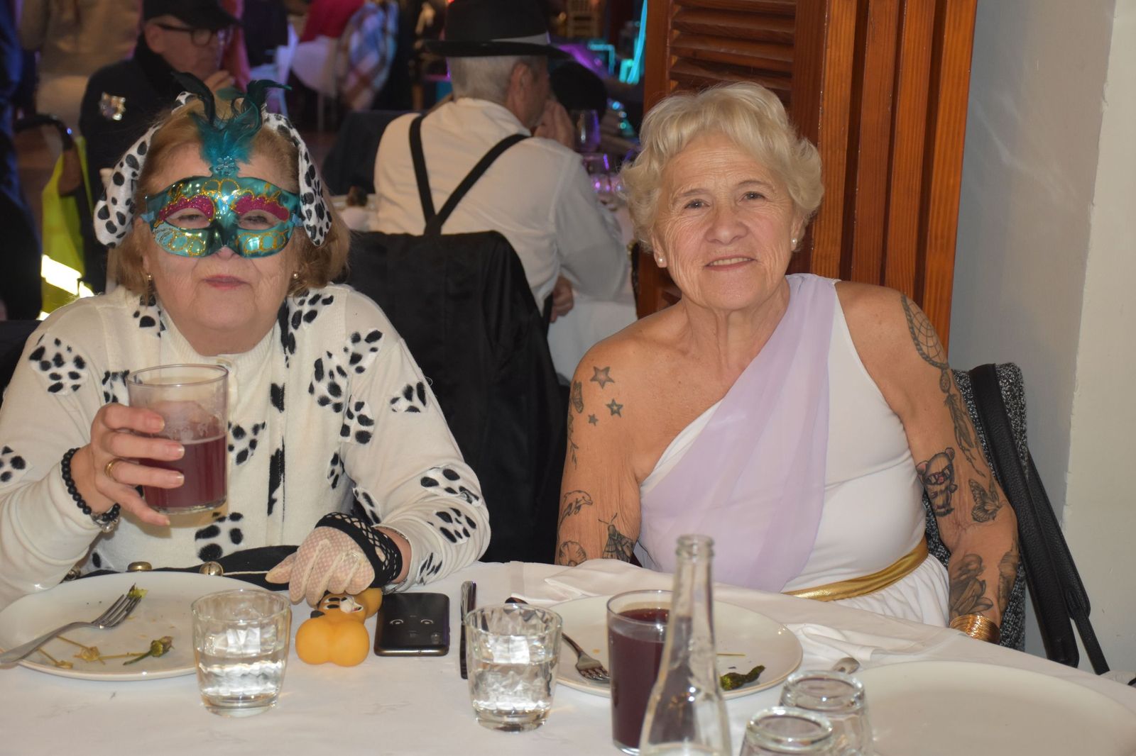 Los mayores también celebran el Carnaval