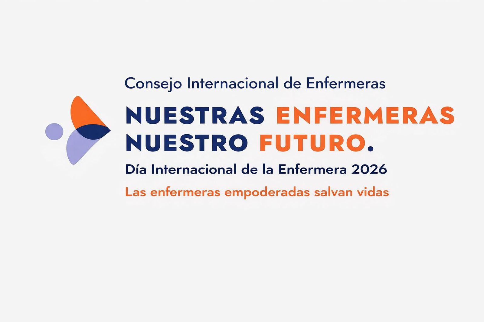 Póster del Consejo Internacional de Enfermeras por el Día Internacional de la Enfermería