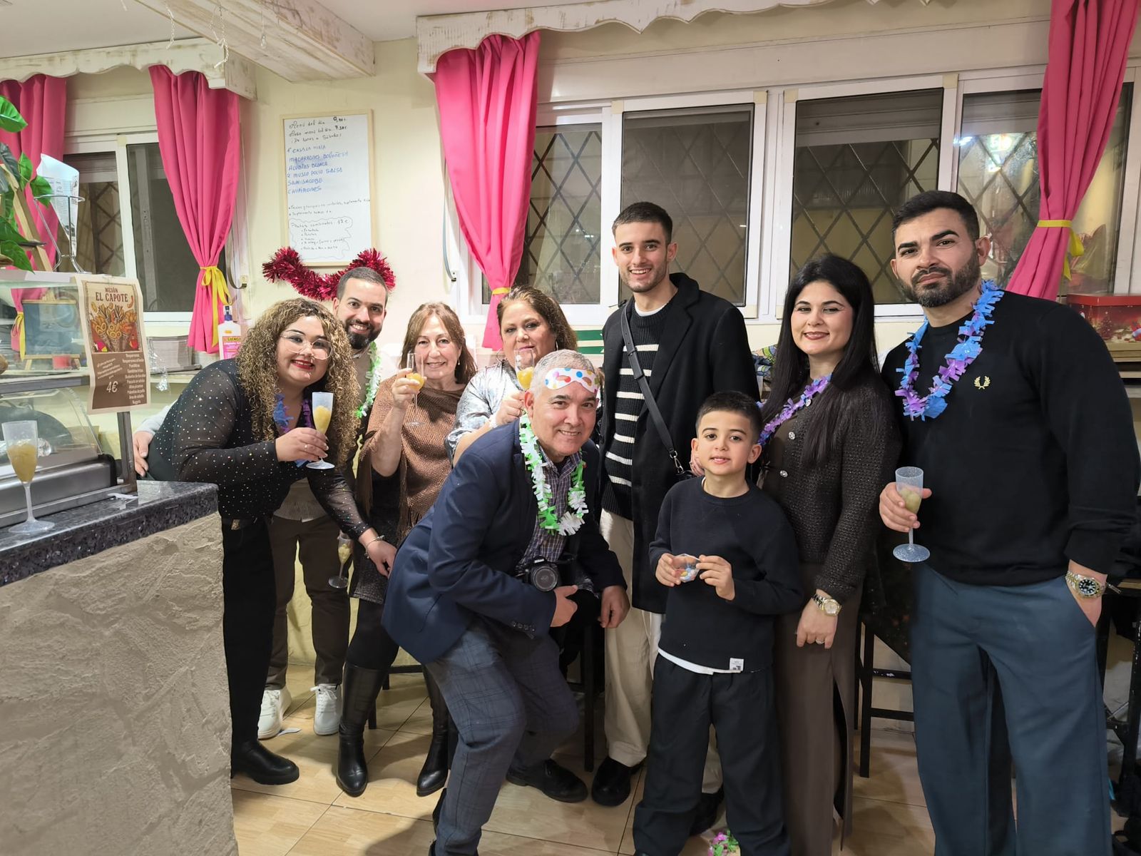 los ceutíes dan la bienvenida al año 2026