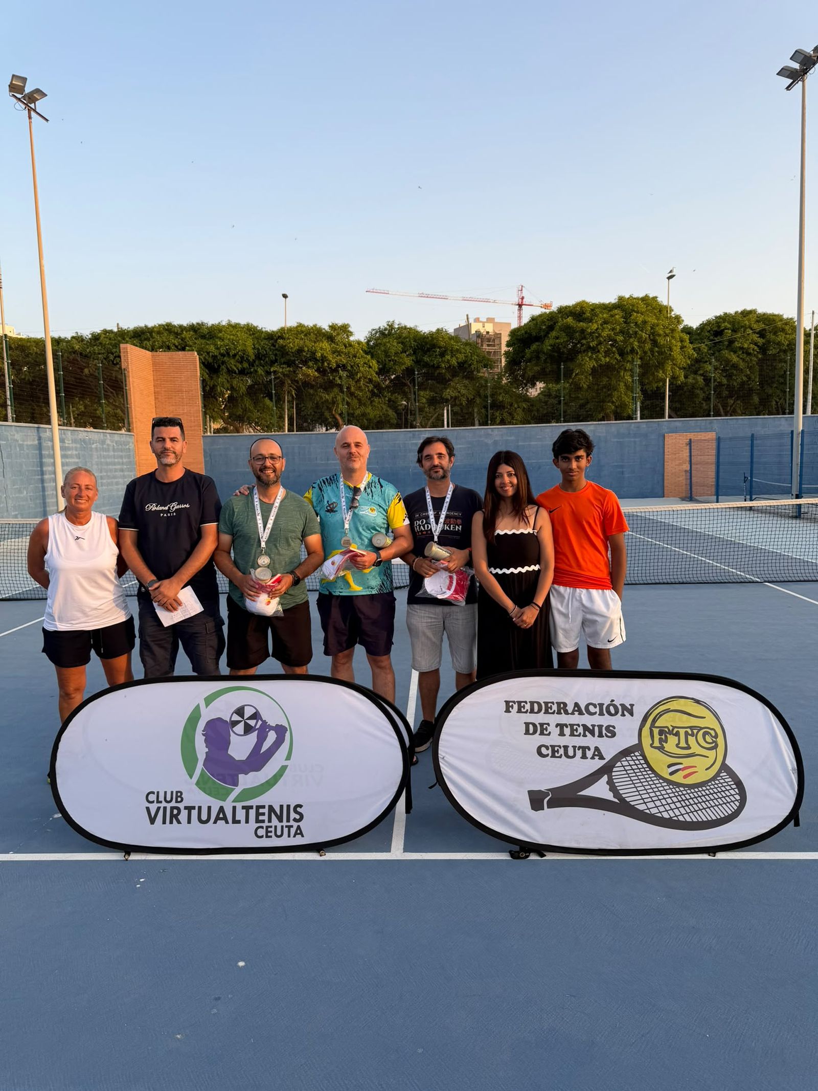 Ander Ararou y Reichel Gómez ganan la XII Liga de Tenis Kids College Ceuta Ceuta