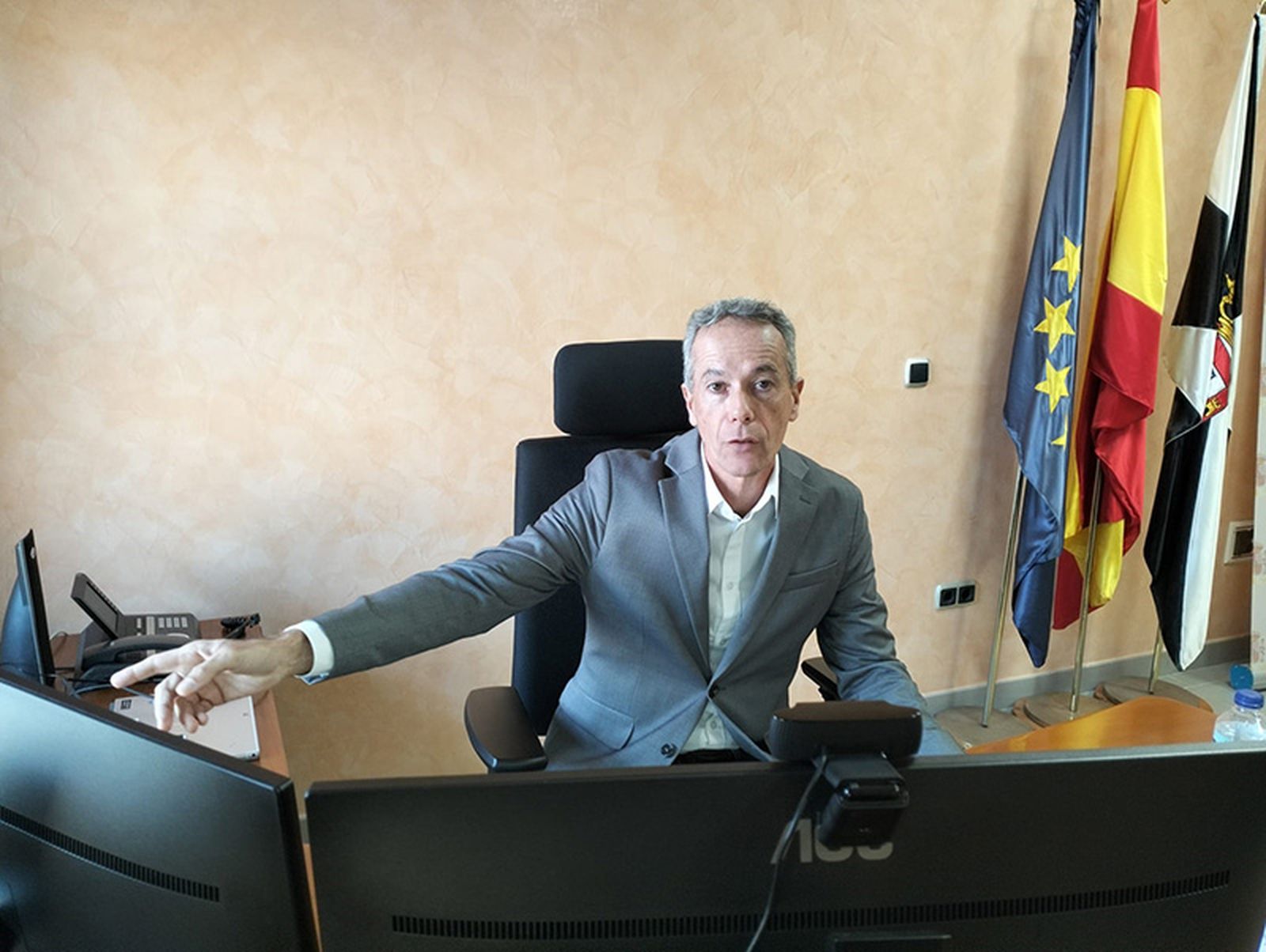 El director provincial de Educación, Miguel Señor/FOTO EL PUEBLO