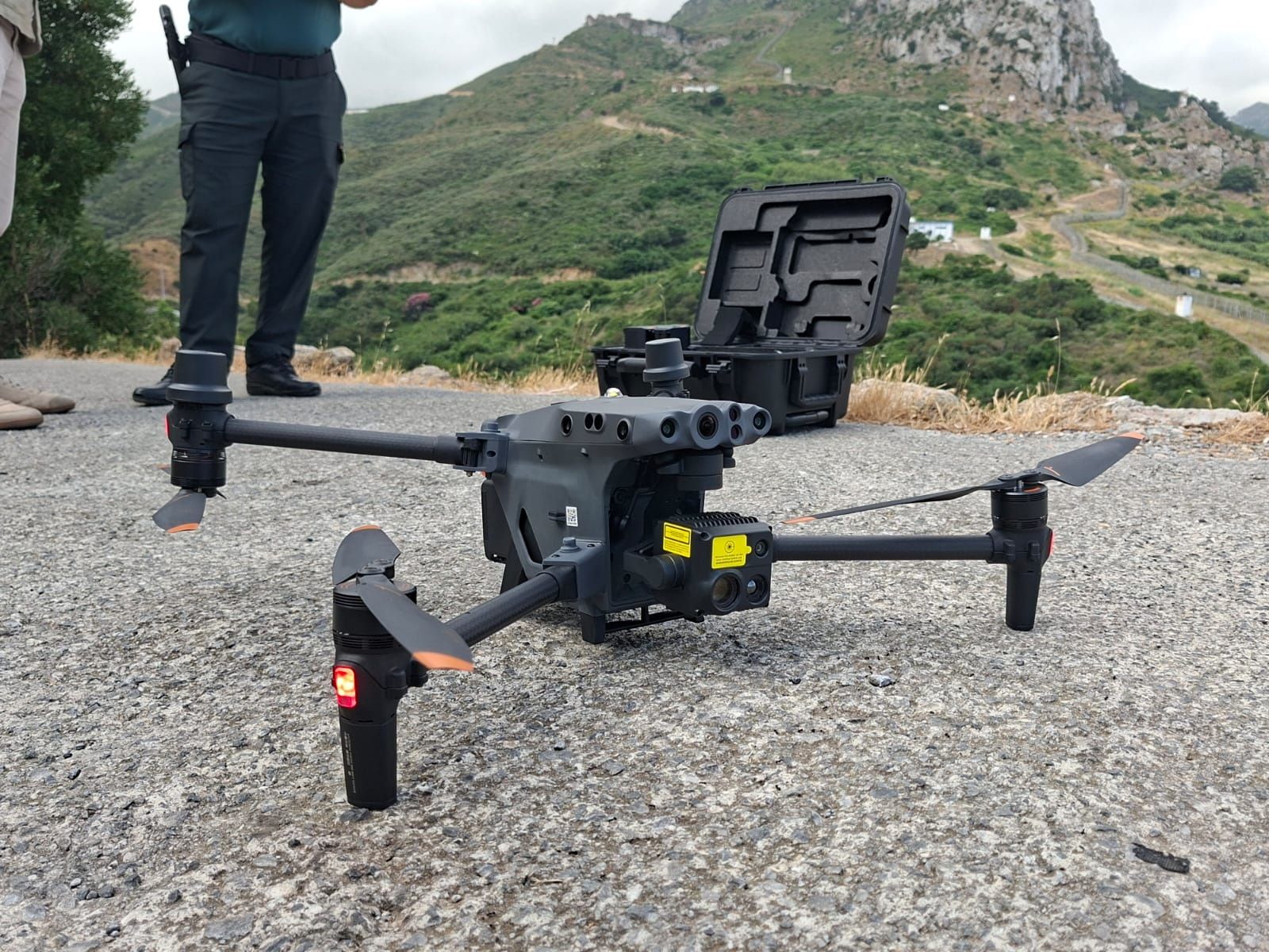 Equipo Pegaso de la Comandancia de la Guardia Civil de Ceuta.
