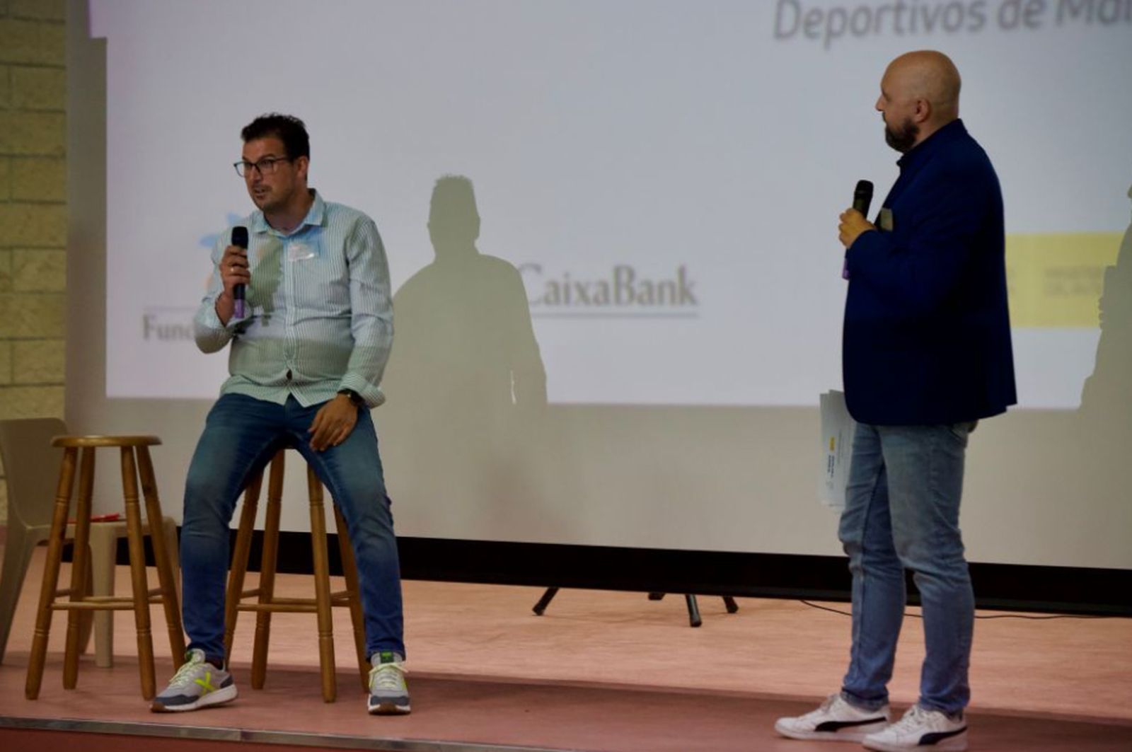 Óscar Lisbona, en el centro penitenciario de Archidona